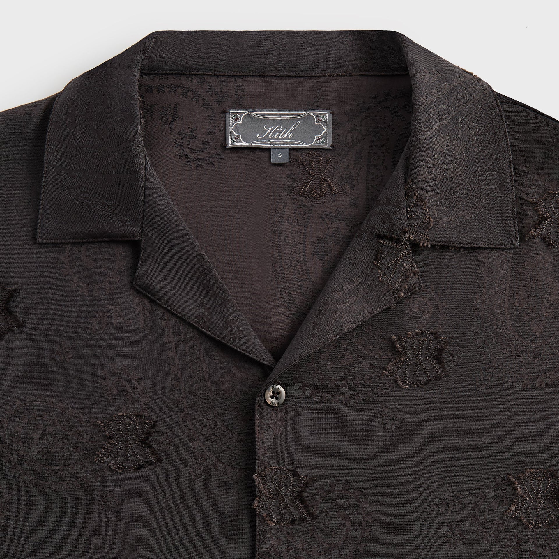 Kith Short Sleeve Thompson Camp Collar Shirt - Kindling