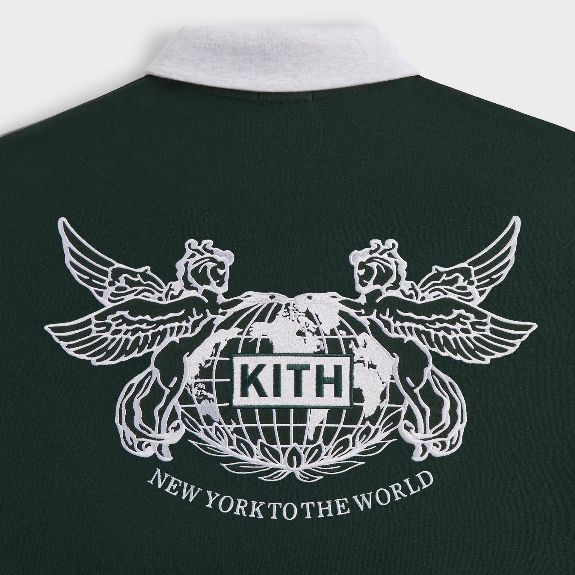 Kith Pegasus Crest Nelson Collared Pullover - Stadium