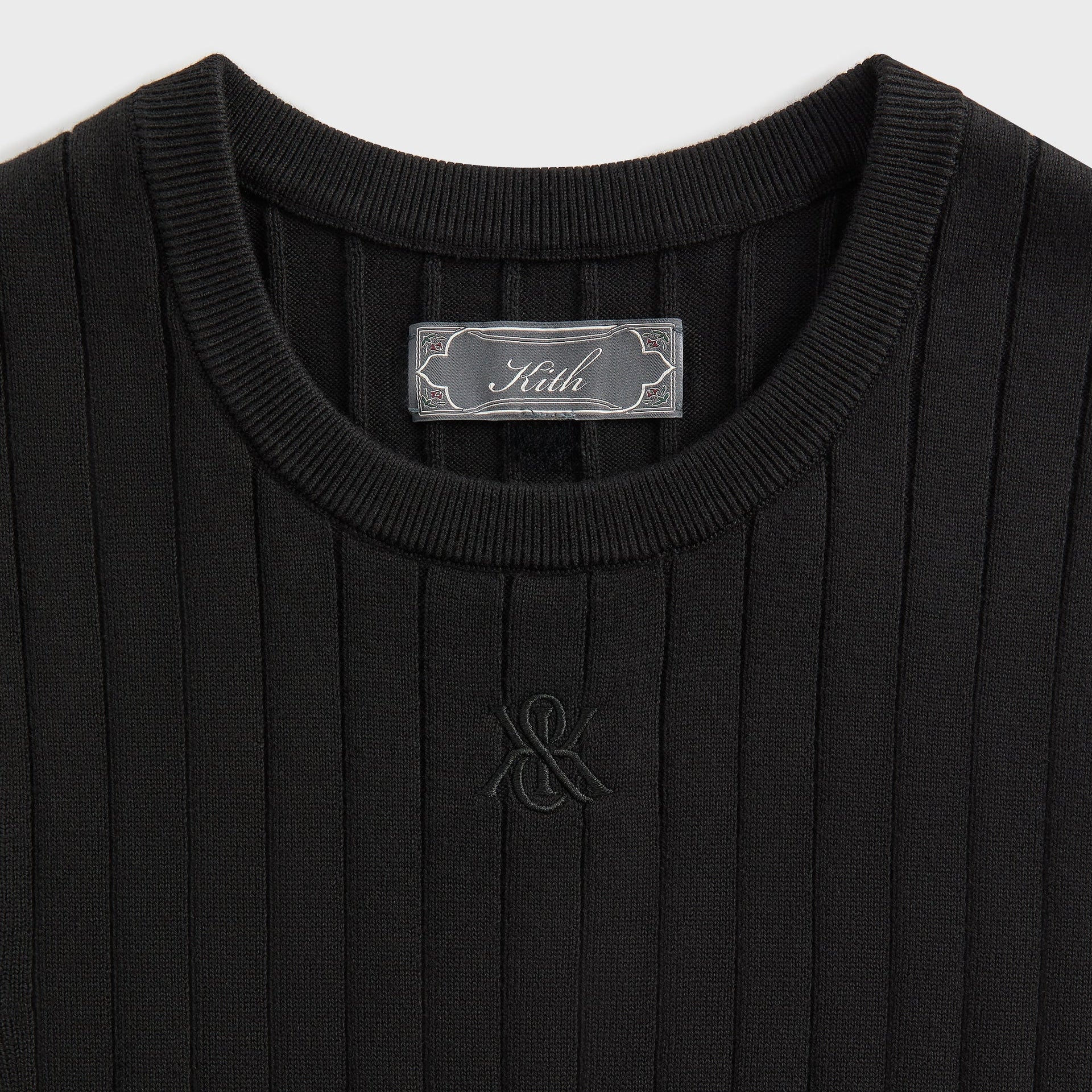 Kith Rhys Knit Stripe Vest - Black