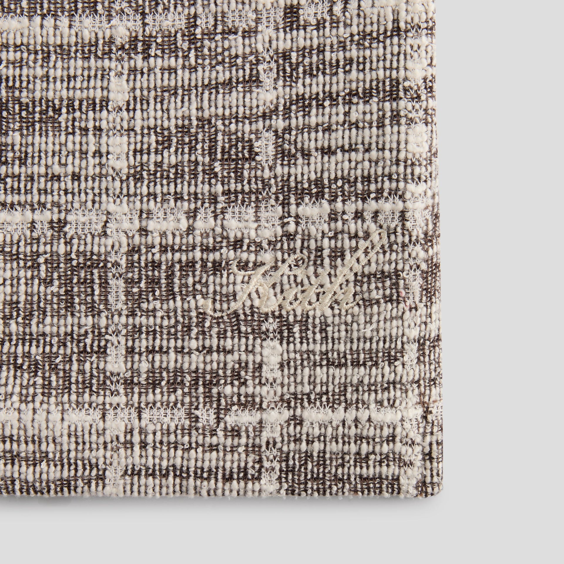 Kith Tweed Short Sleeve Thompson Crossover Shirt - Kindling