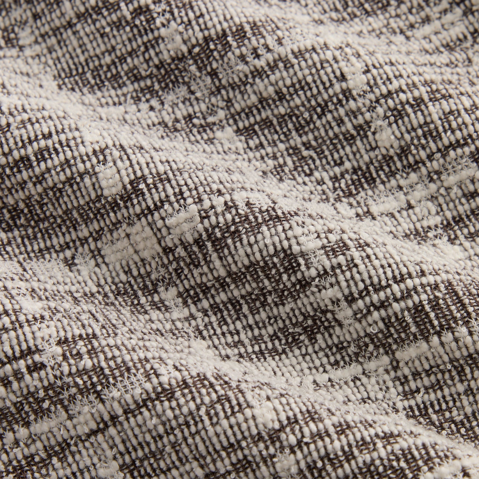 Kith Tweed Short Sleeve Thompson Crossover Shirt - Kindling