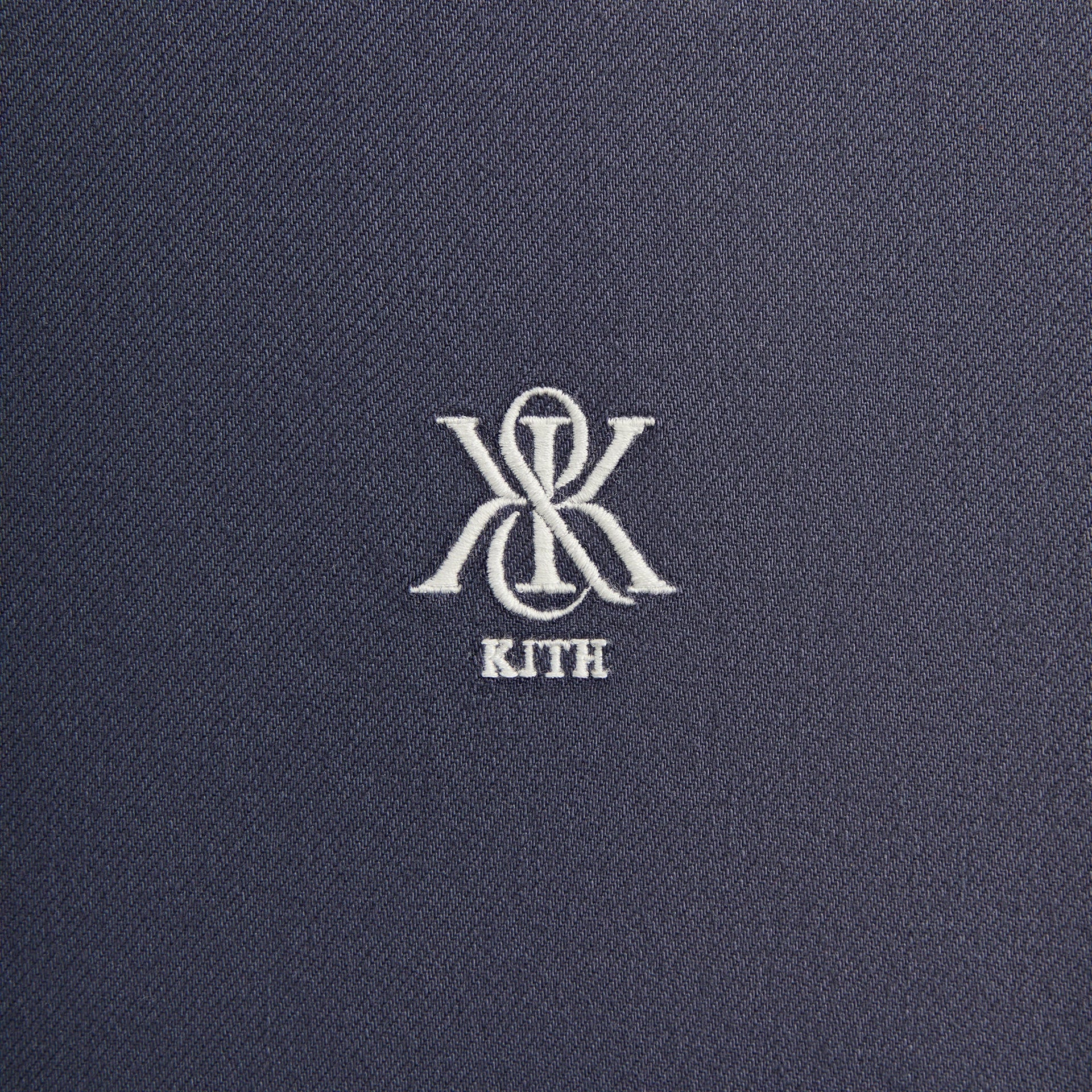 Kith Washed Denim Short Sleeve Glen Pullover - Nocturnal