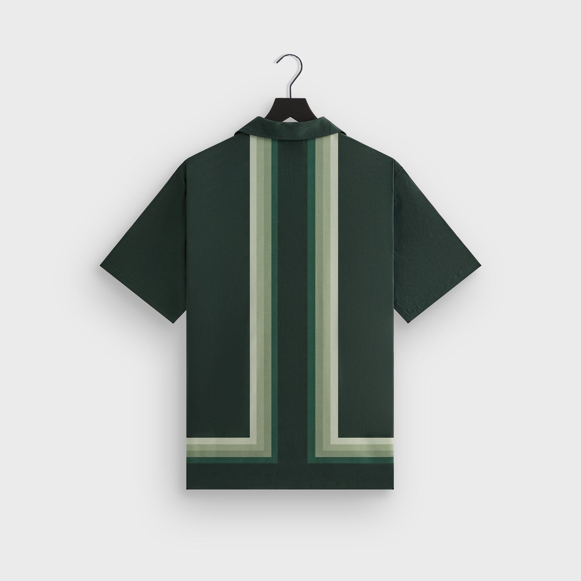 Kith Border Stripe Thompson Camp Collar Shirt - Stadium