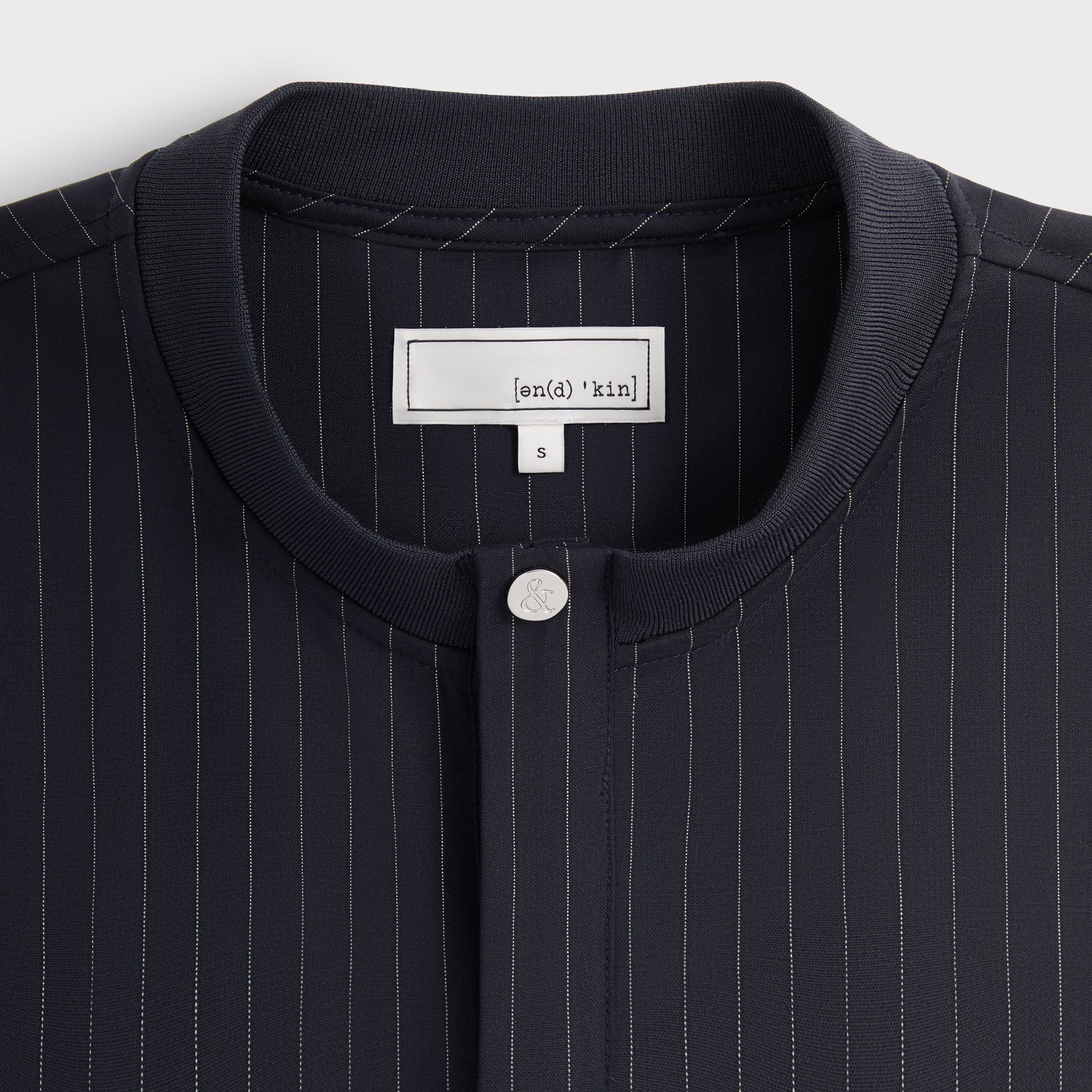 &Kin Tropical Wool Casper Shirt - Admiral PH