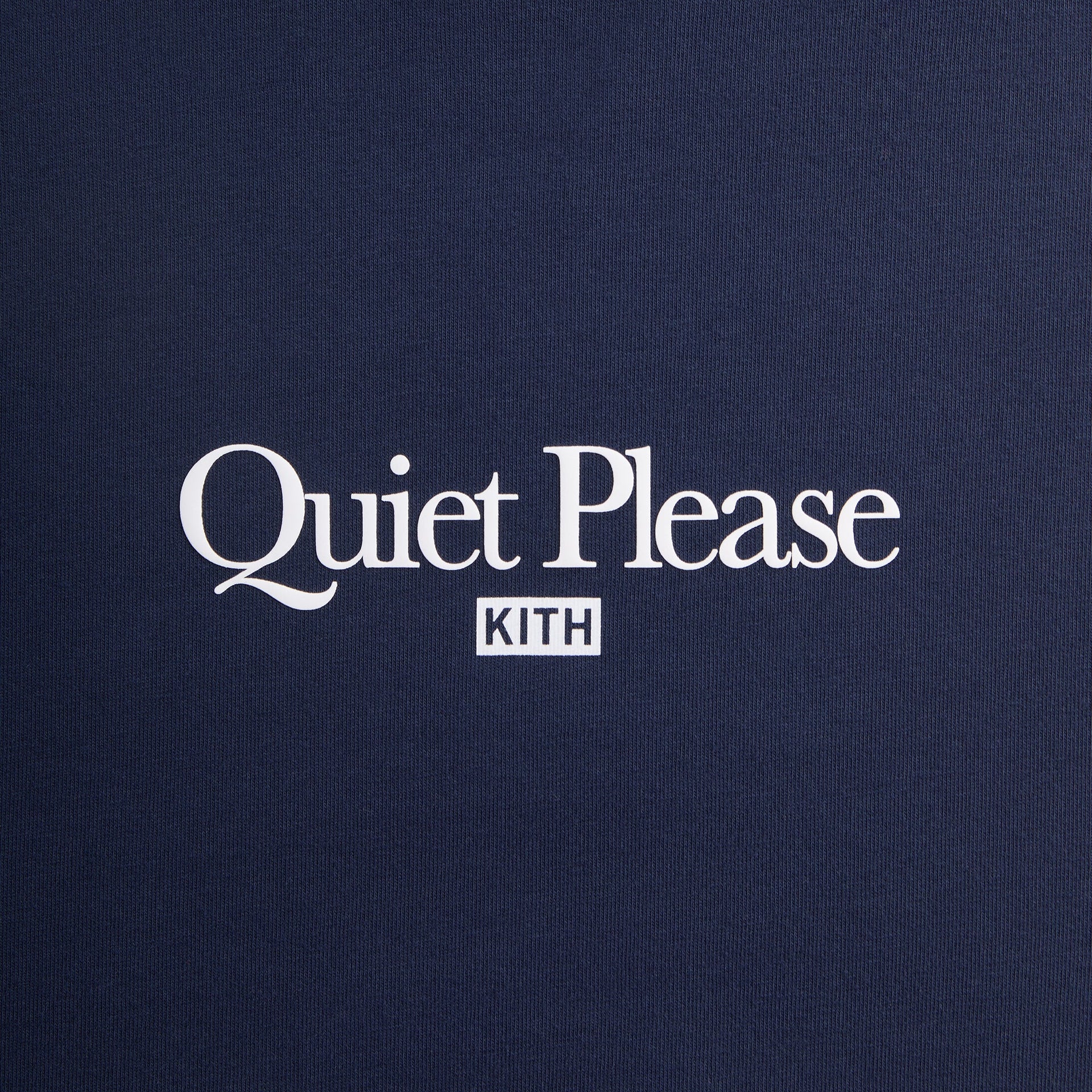 Kith for Wilson Quiet Please Tee - Nocturnal