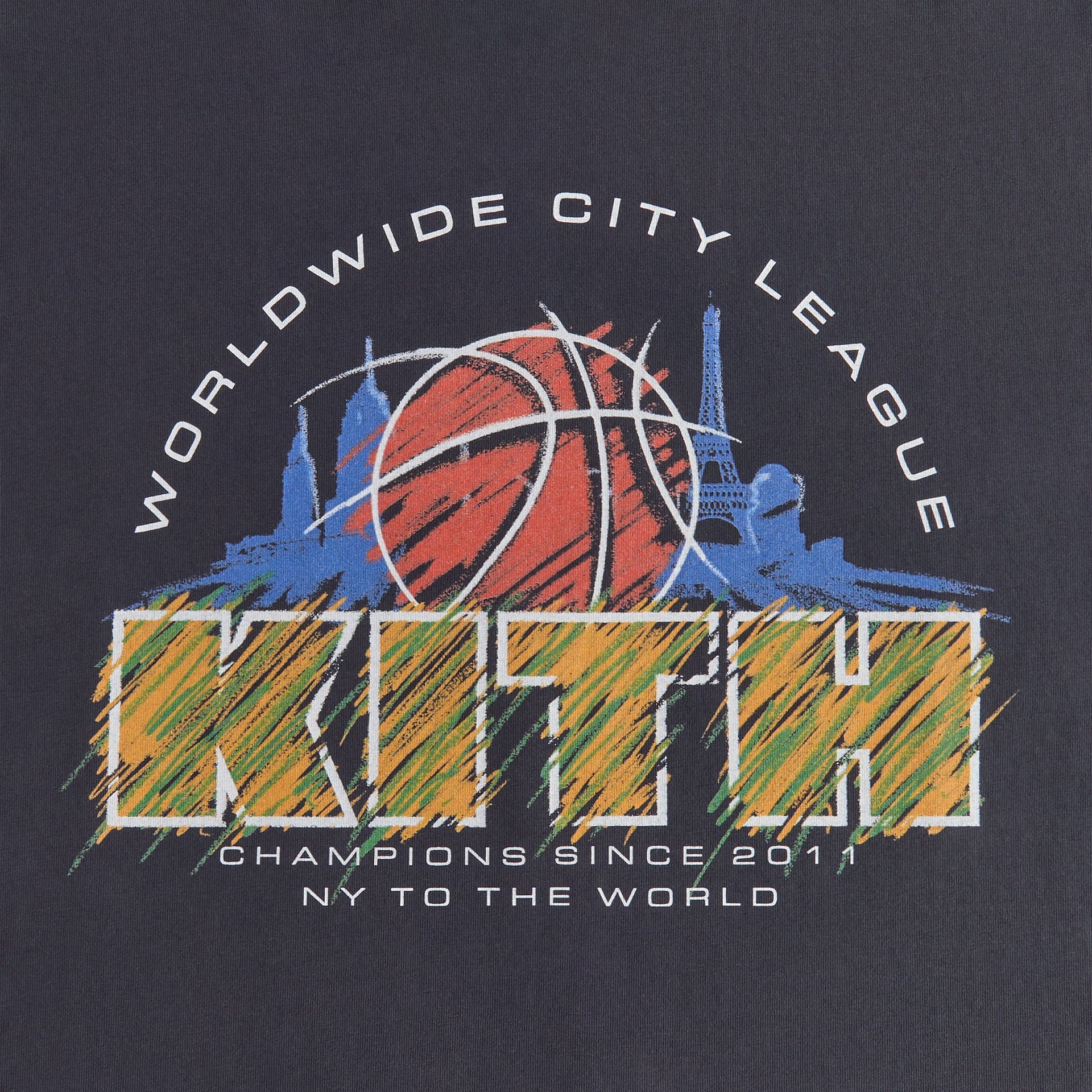 Kith City League Vintage Tee - Nocturnal