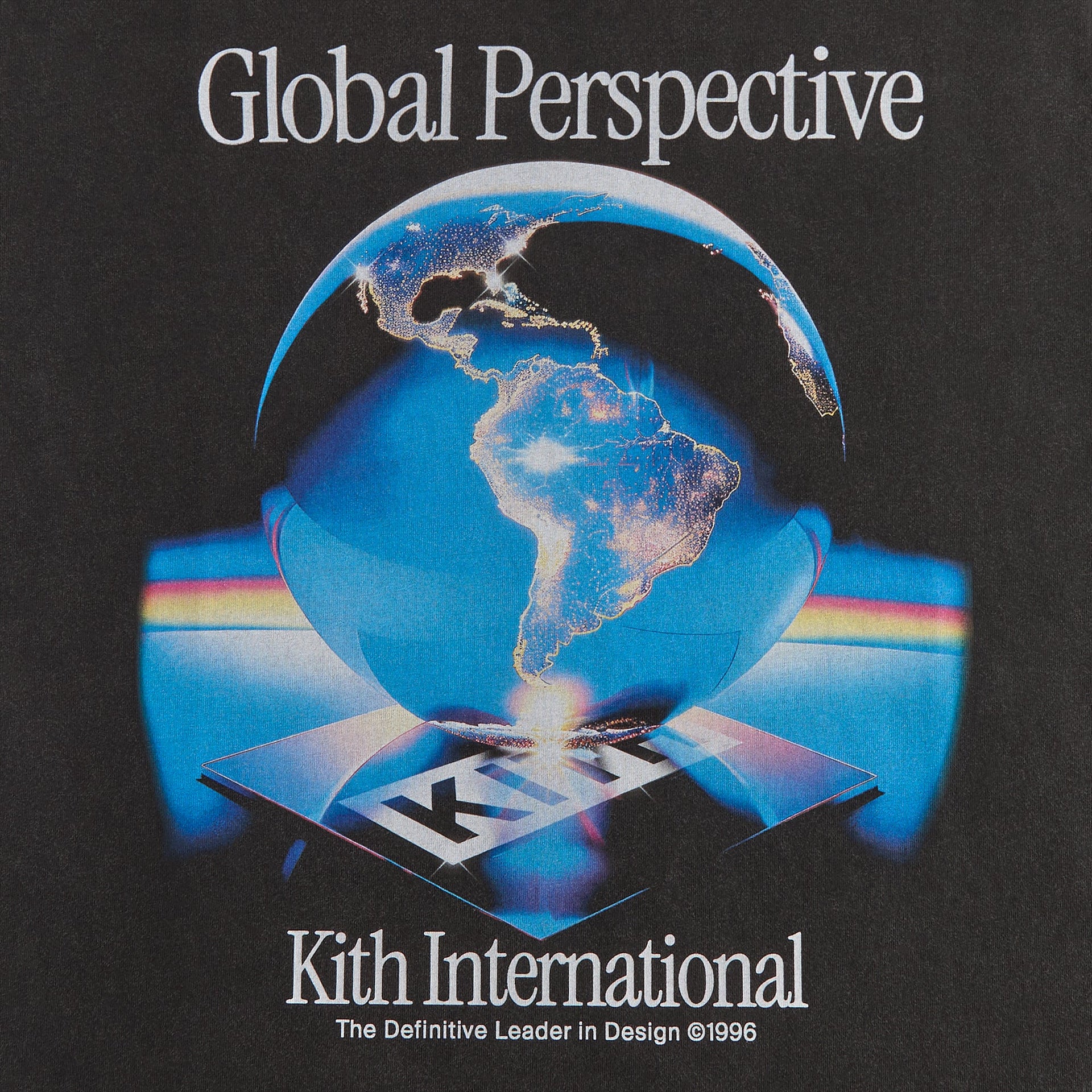 Kith Global Perspective Vintage Tee - Black