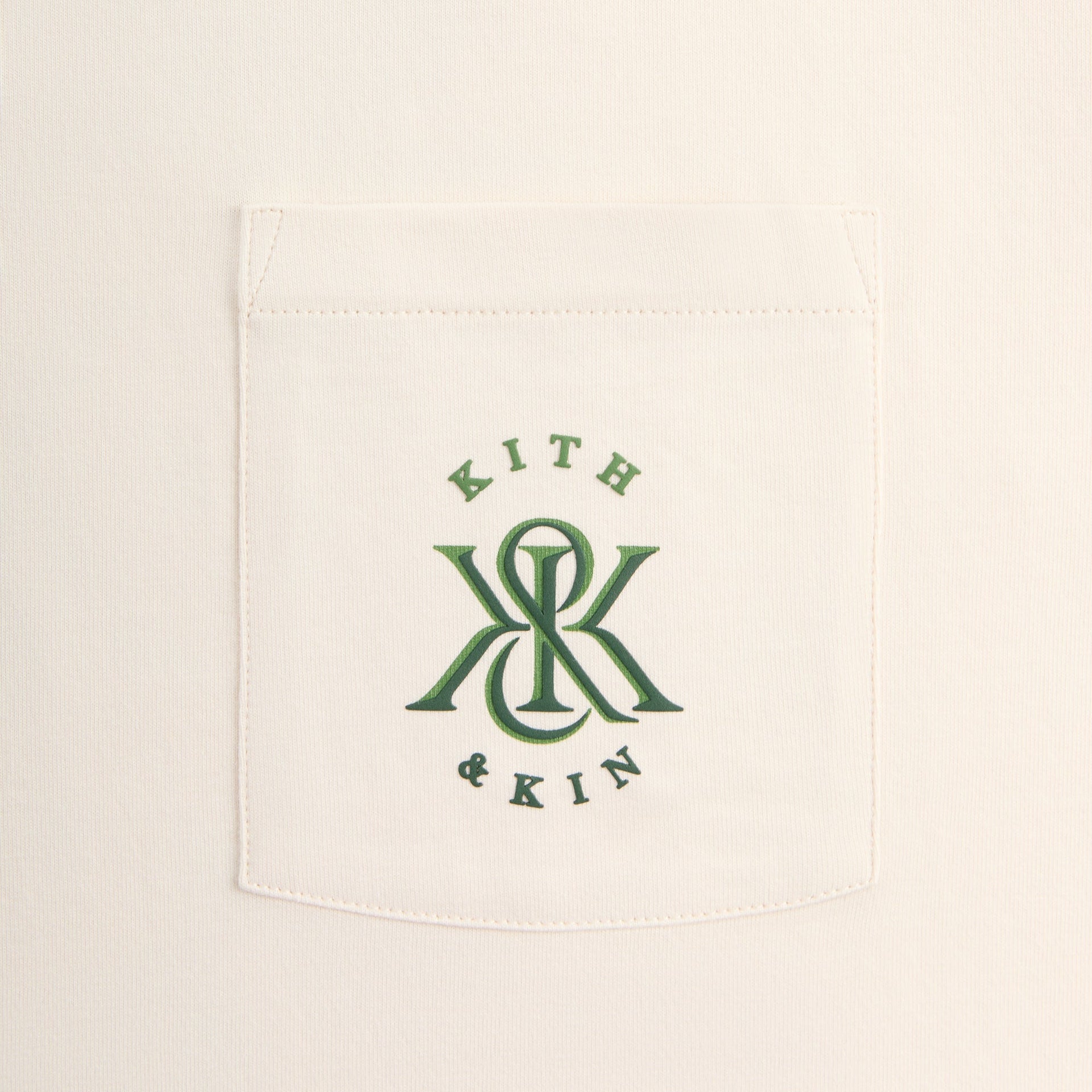 Kith Ornate Baroque Pocket Tee - Sandrift
