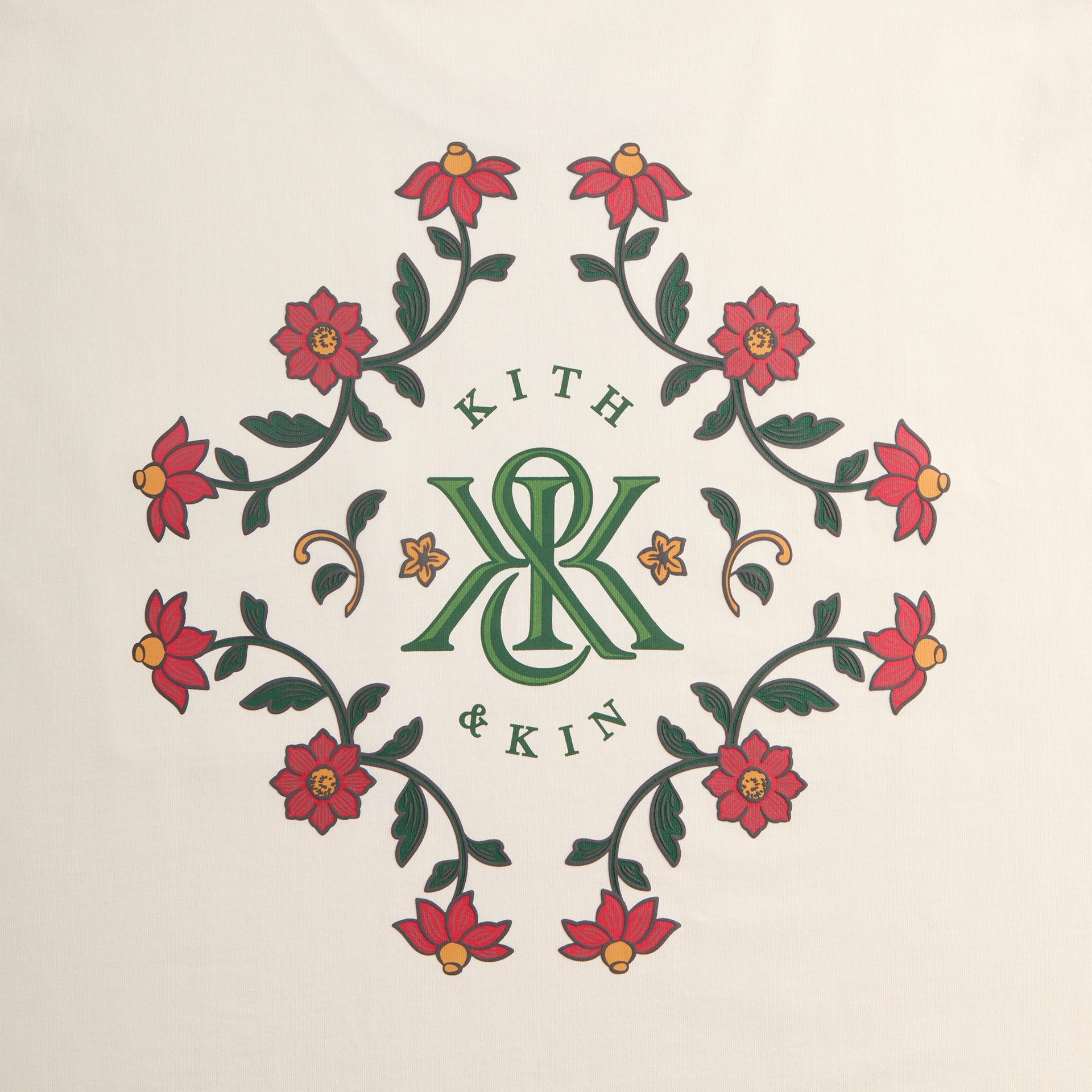 Kith Ornate Baroque Pocket Tee - Sandrift