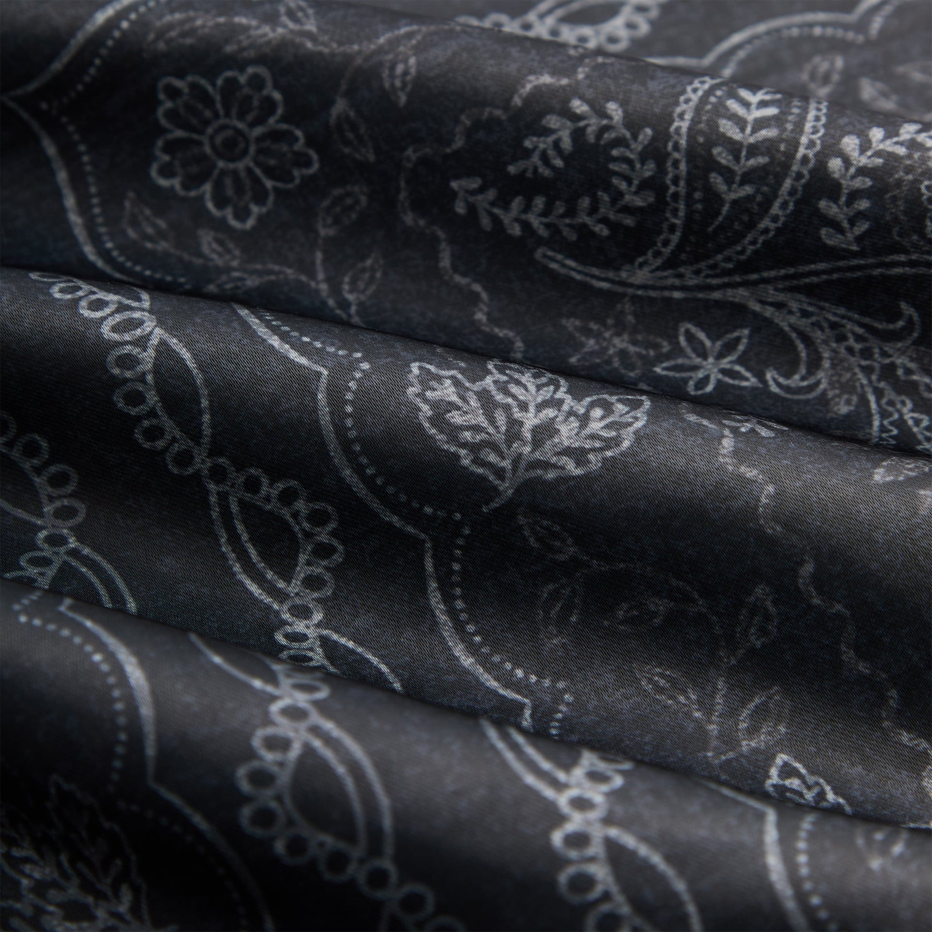 Kith Panelled Bandana Long Sleeve Coaches Jacket - Black