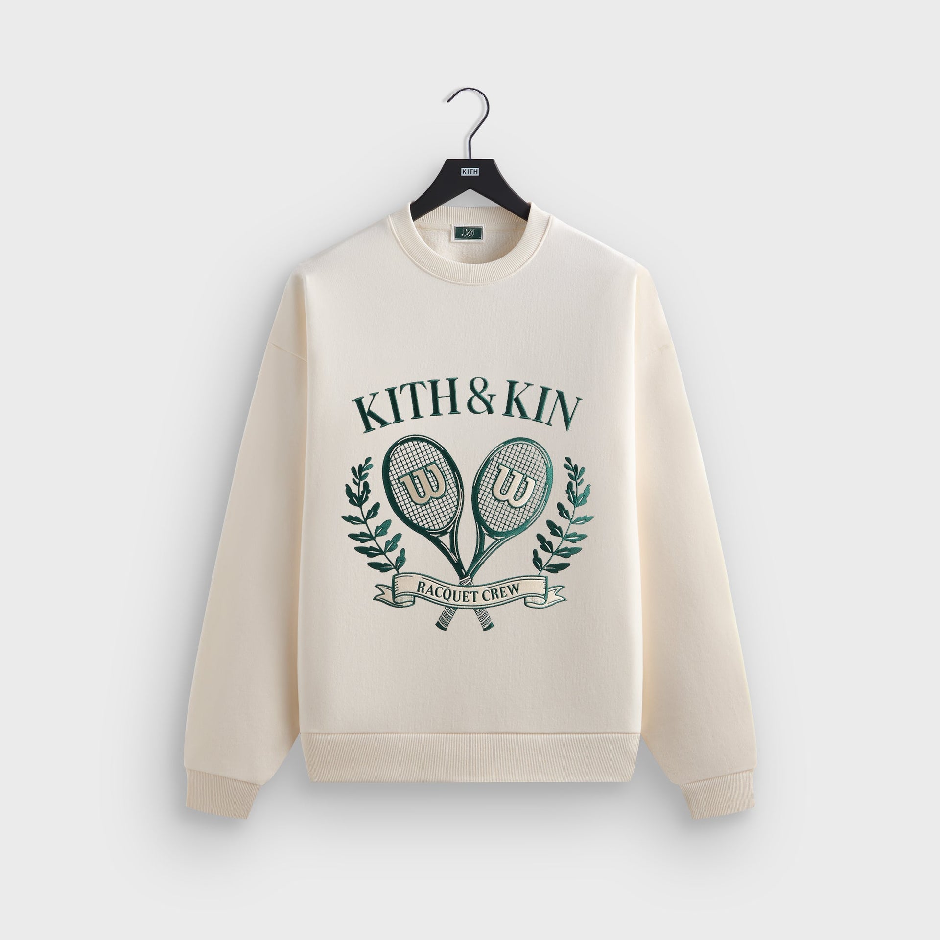 Kith for Wilson Racquet Crew Nelson Crewneck - Sandrift