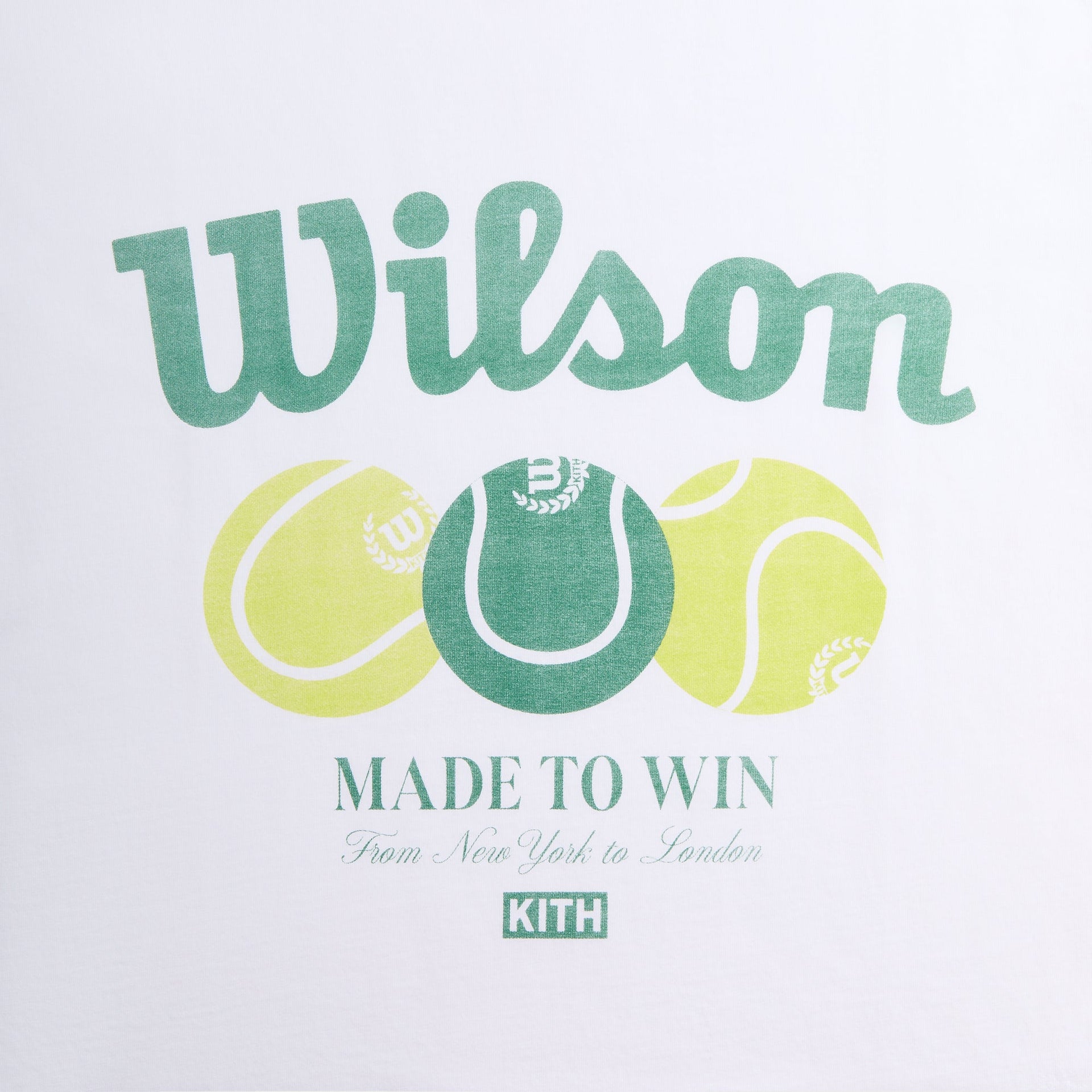Kith for Wilson Made To Win Vintage Tee - White