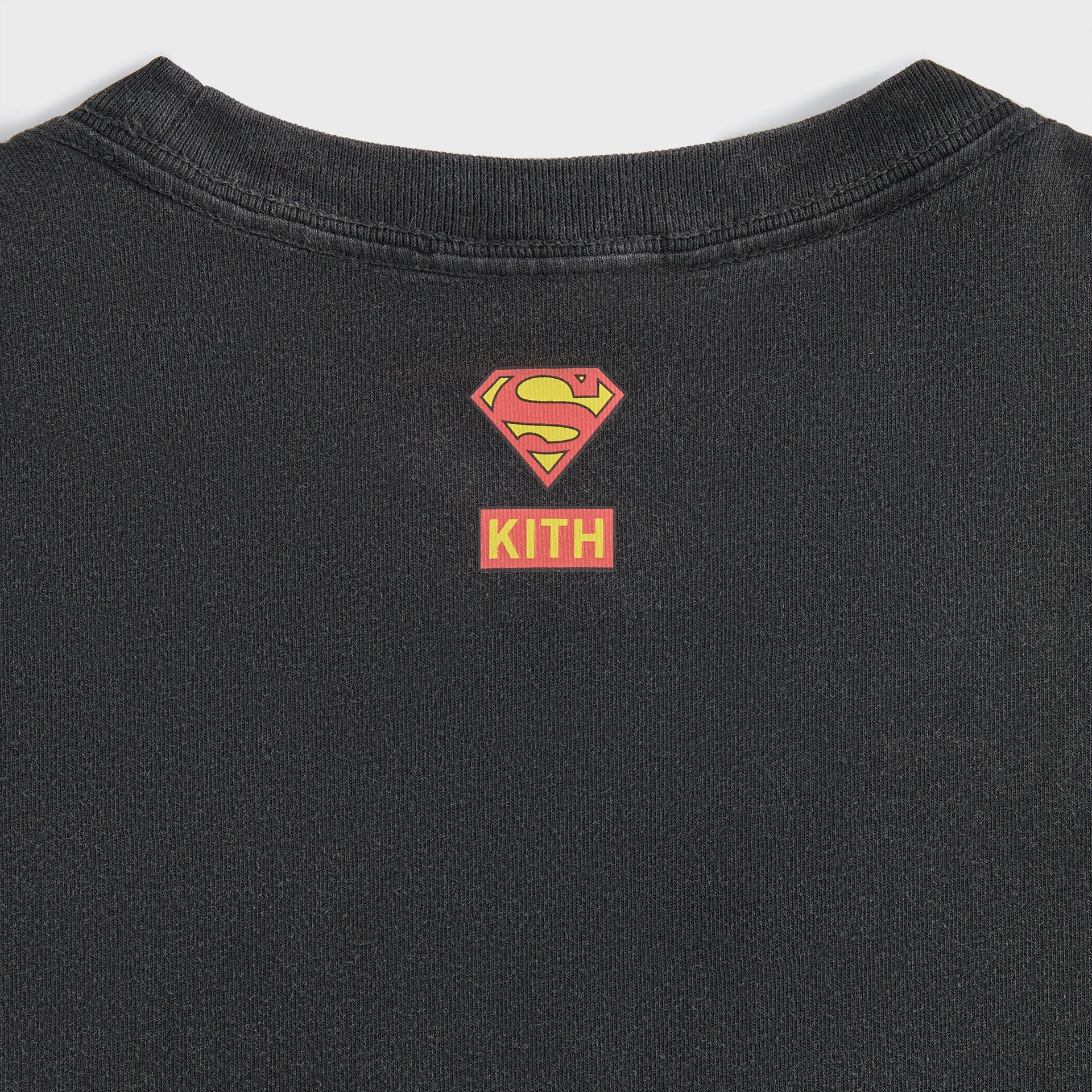 Superman | Kith Man of Steel Vintage Tee - Black