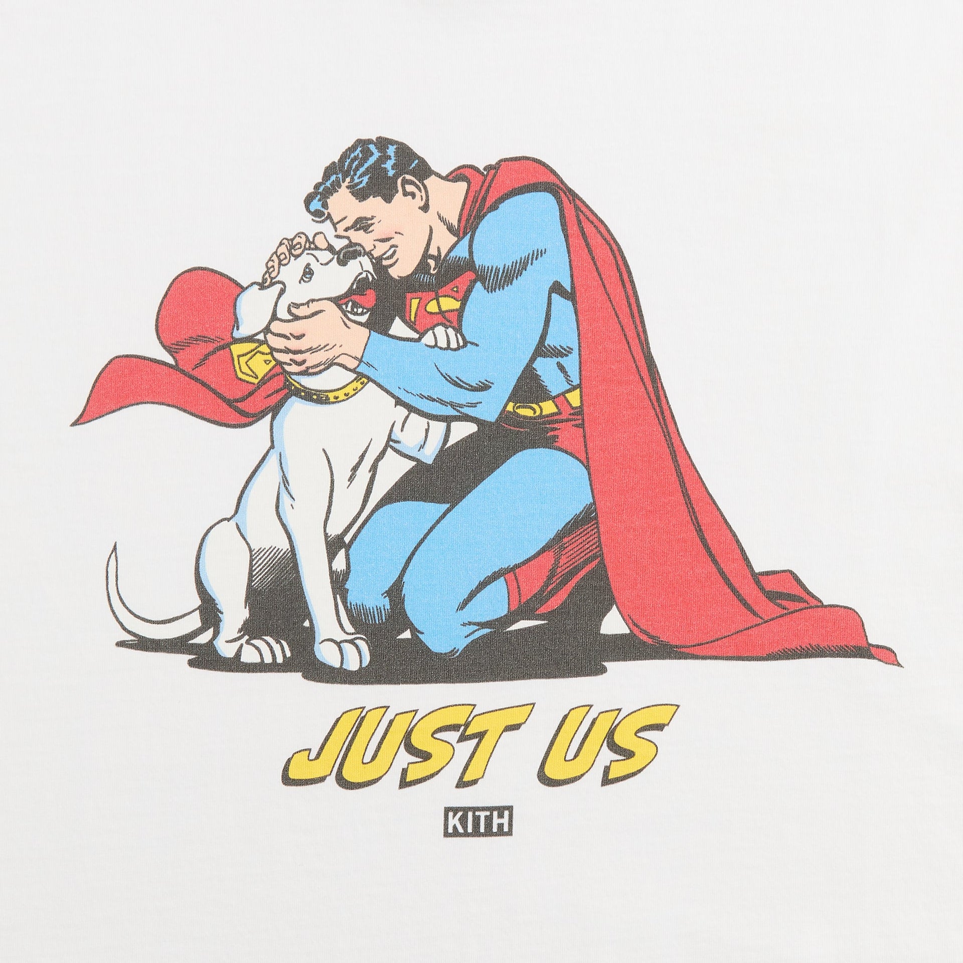 Superman | Kith Just Us Vintage Tee - White