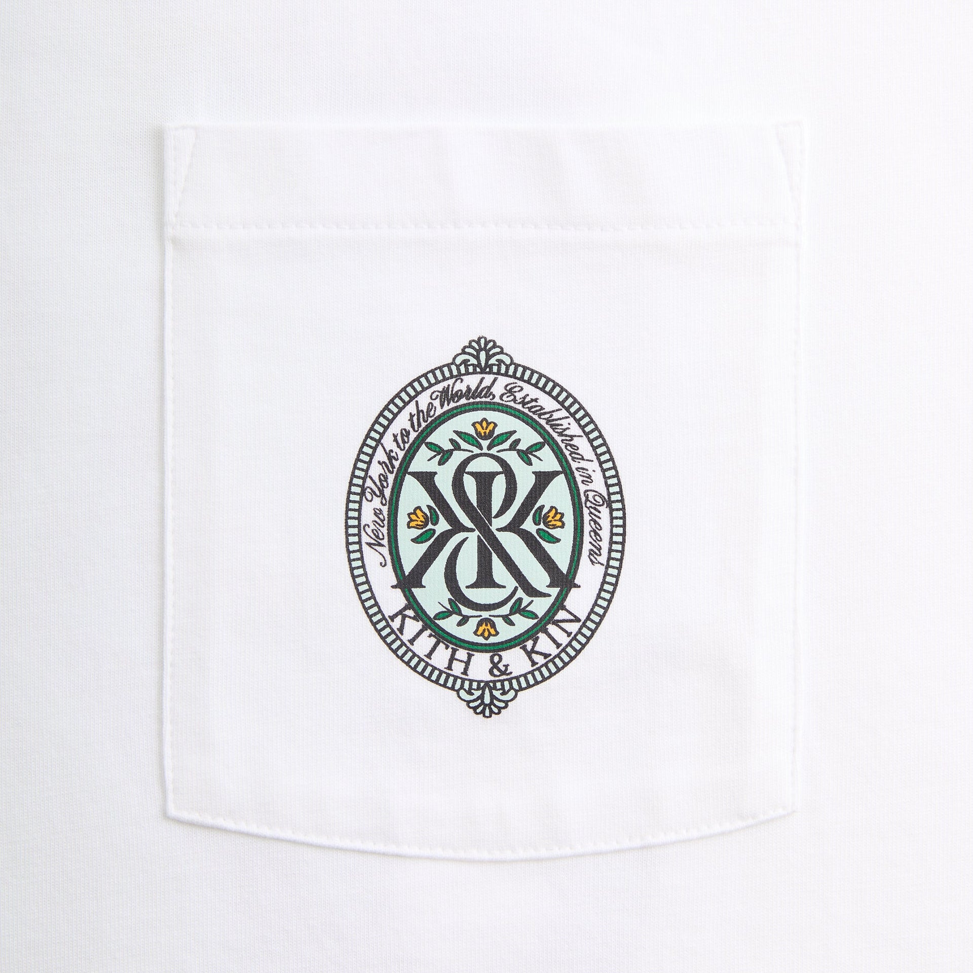 Kith Queens Crest Tee - White