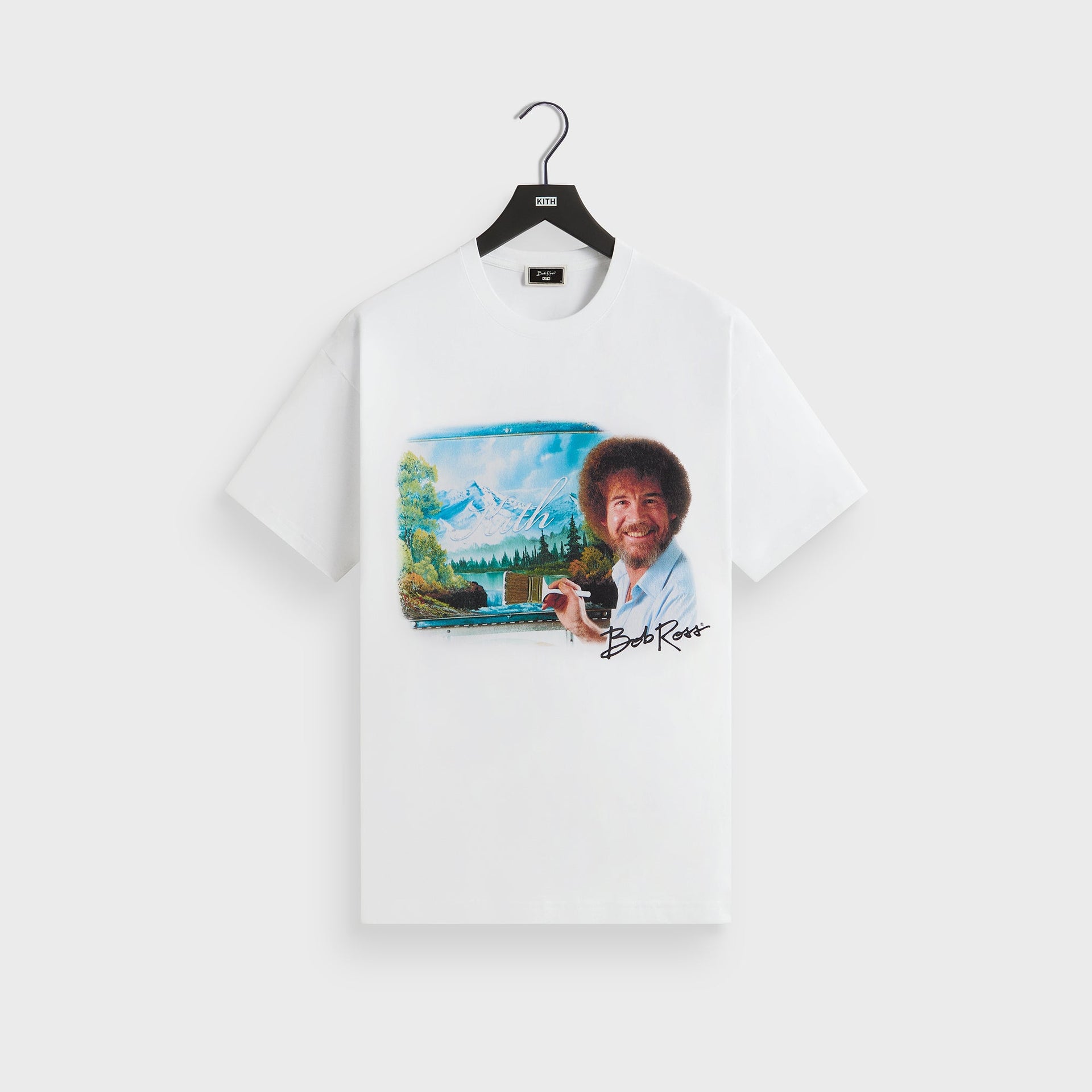Kith for Bob Ross Portrait Tee - White
