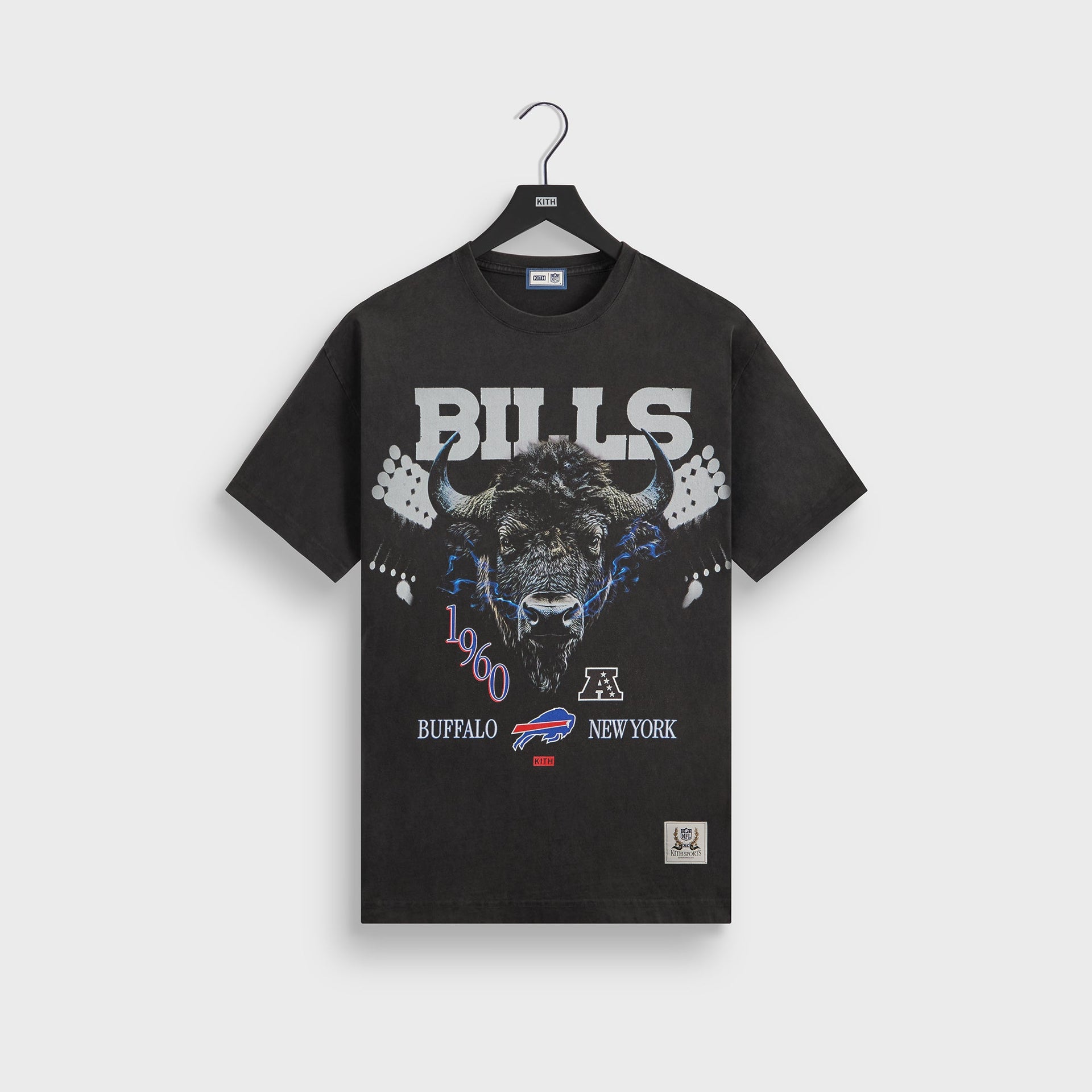Kith for the NFL Buffalo Bills Photo Vintage Jones Tee - Black