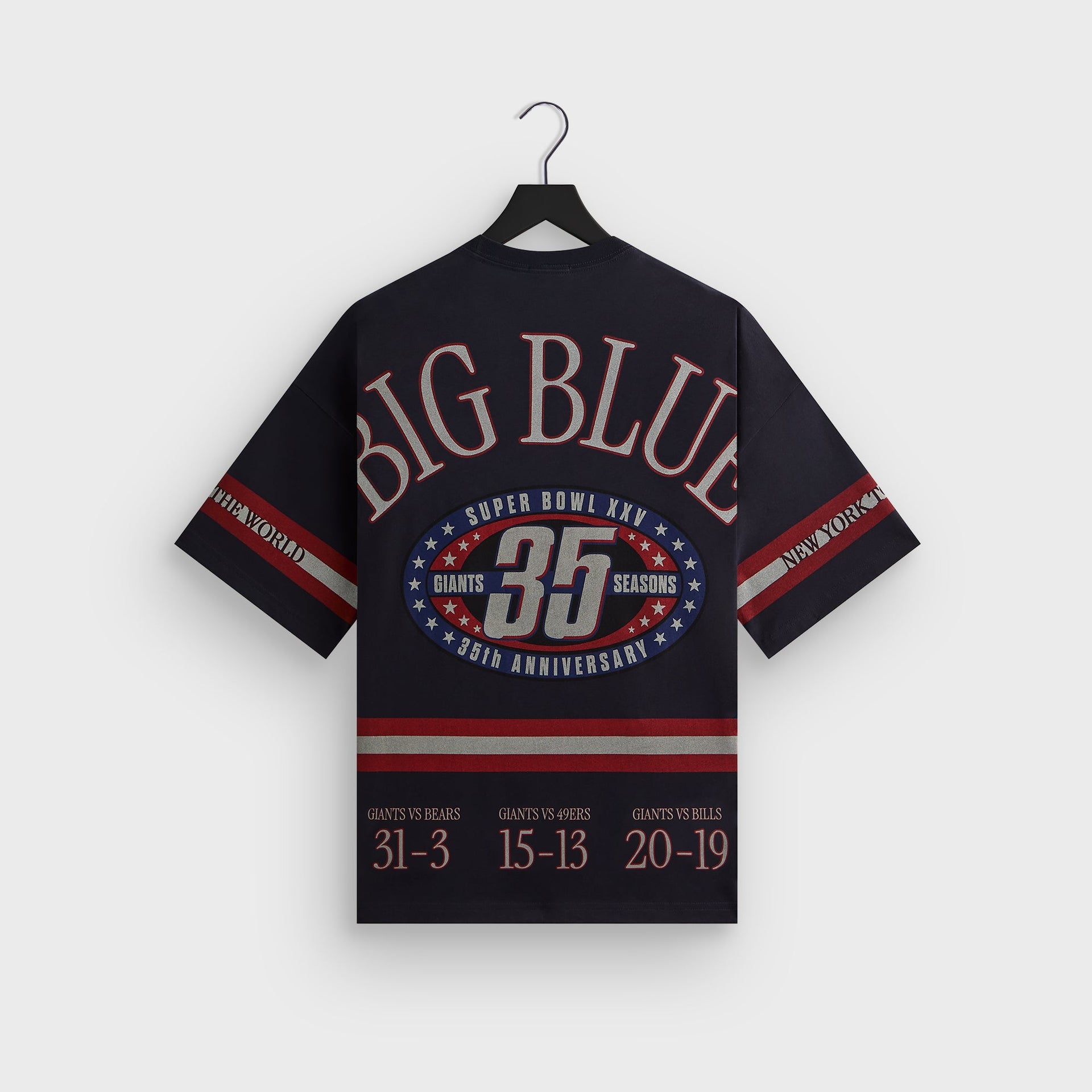 Kith for the NFL New York Giants Victory Vintage Bishop Tee - Ink