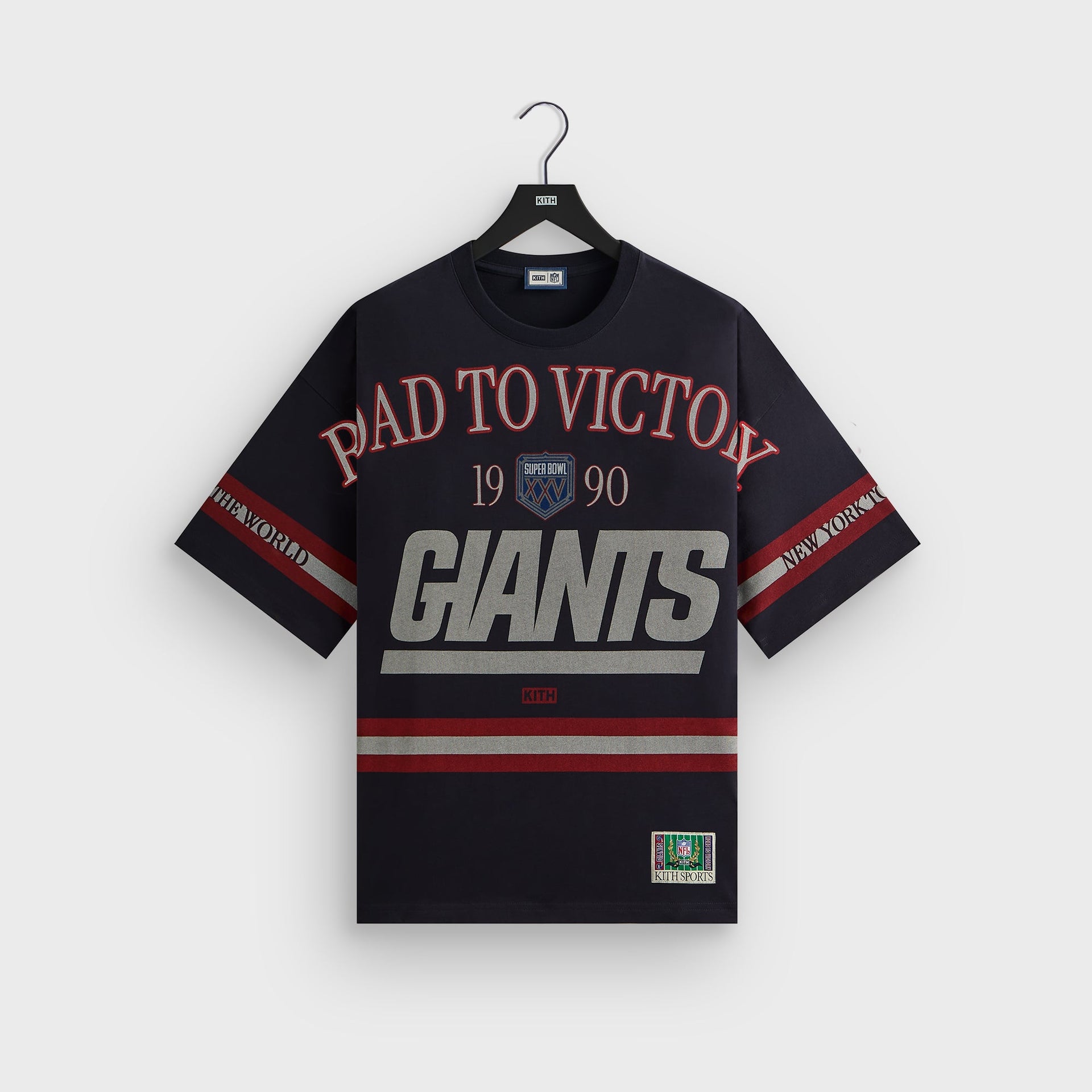 Kith for the NFL New York Giants Victory Vintage Bishop Tee - Ink