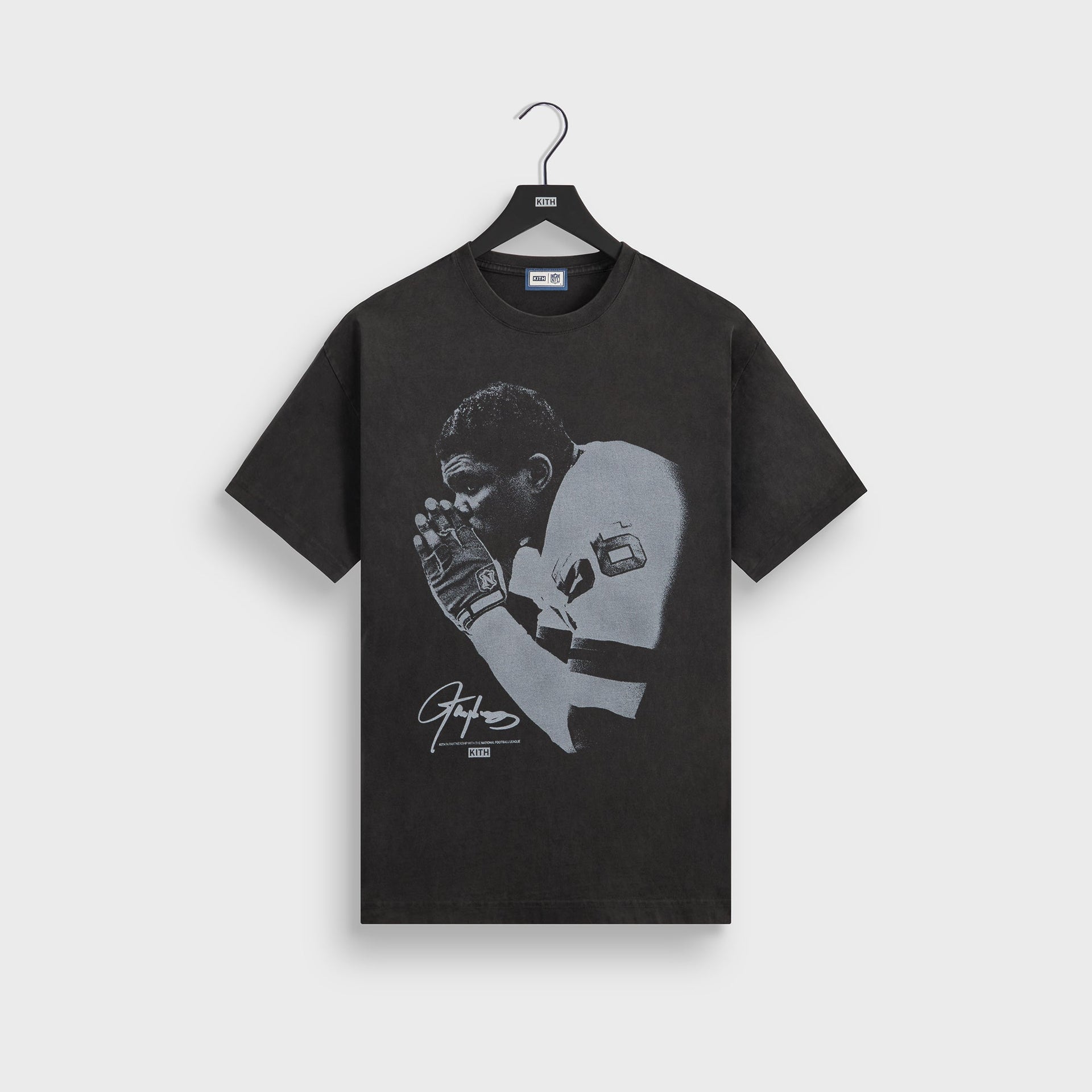 Kith for the NFL Lawrence Taylor Vintage Jones Tee - Black