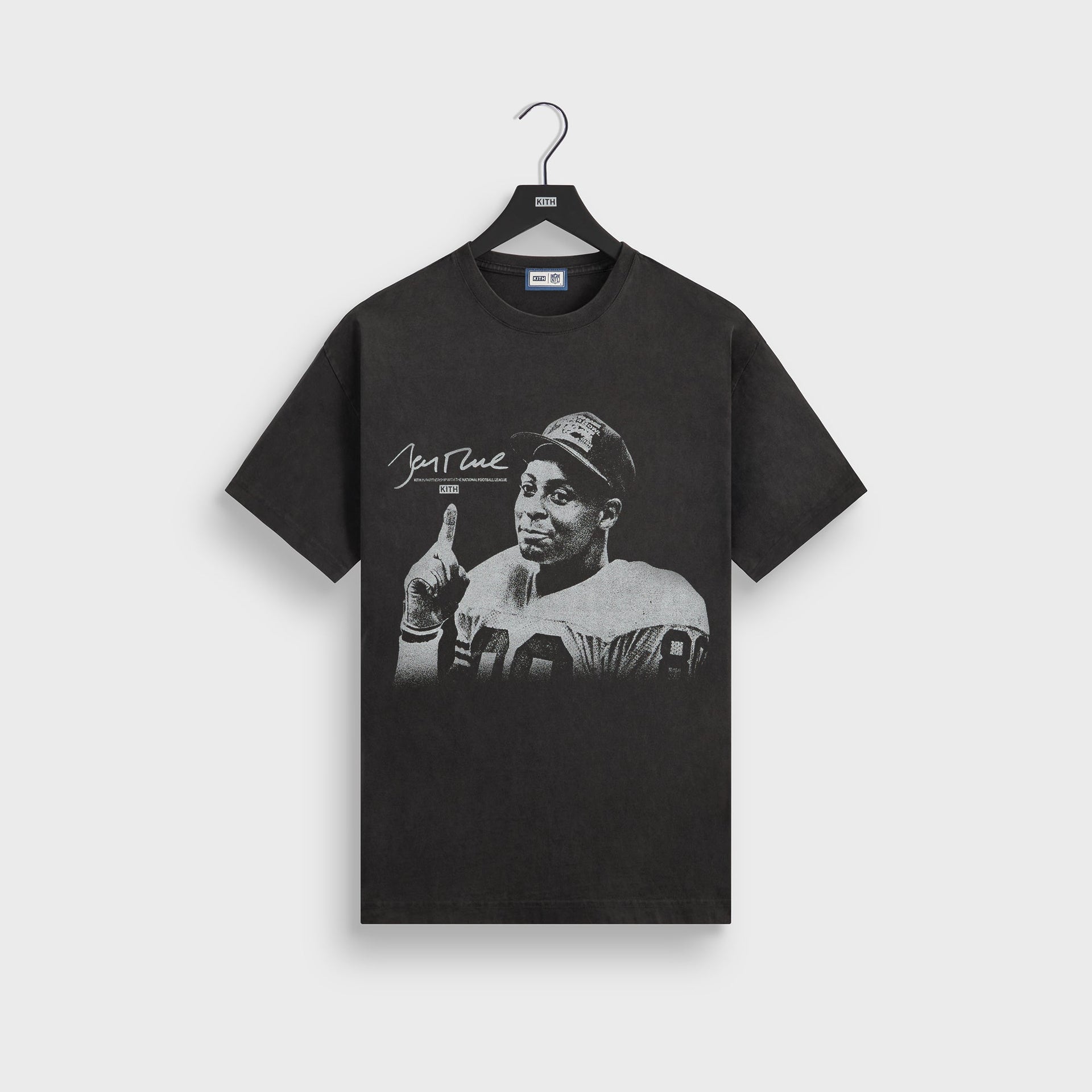 Kith for the NFL Jerry Rice Vintage Jones Tee - Black