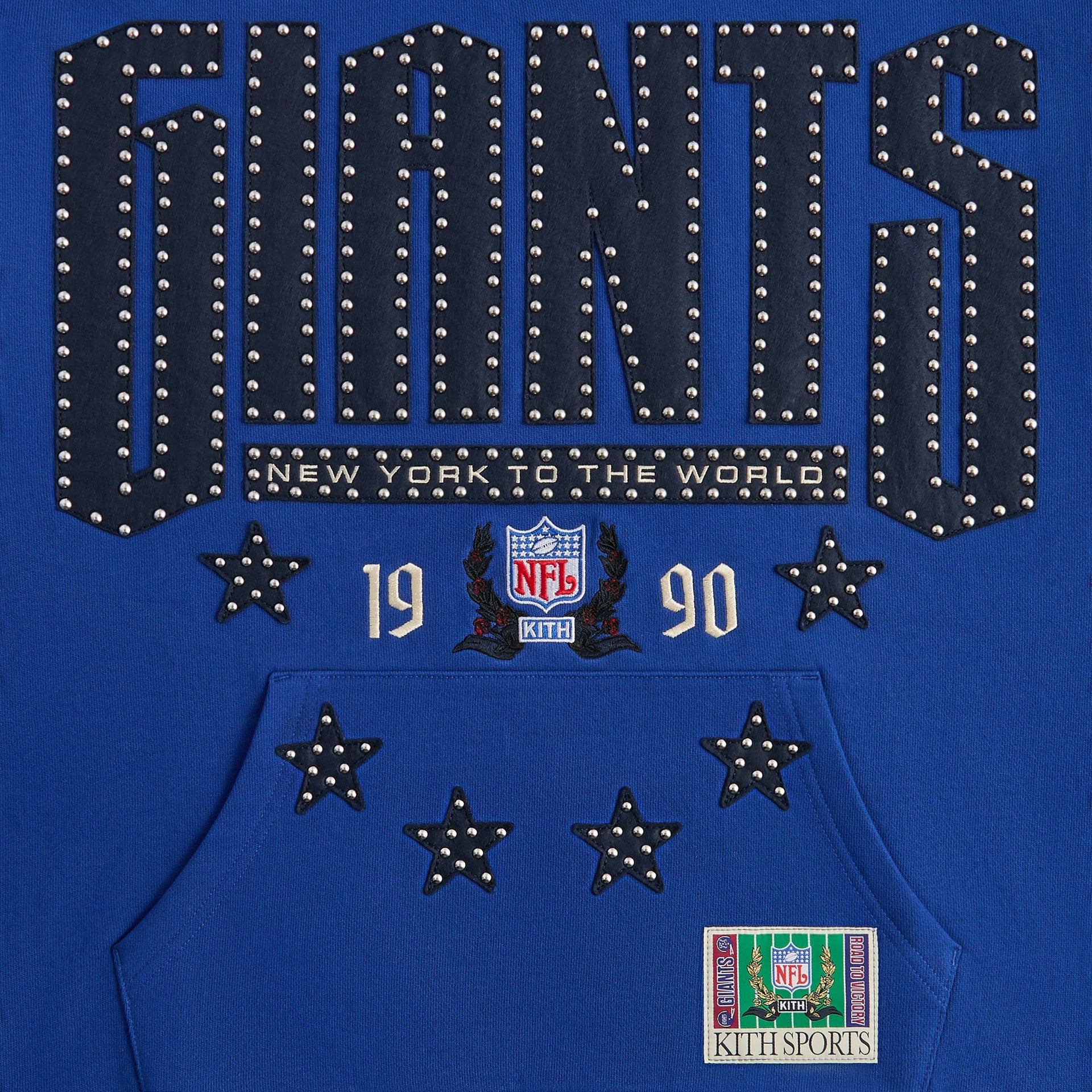 Kith for the NFL New York Giants Stars Vintage Hoodie - Current