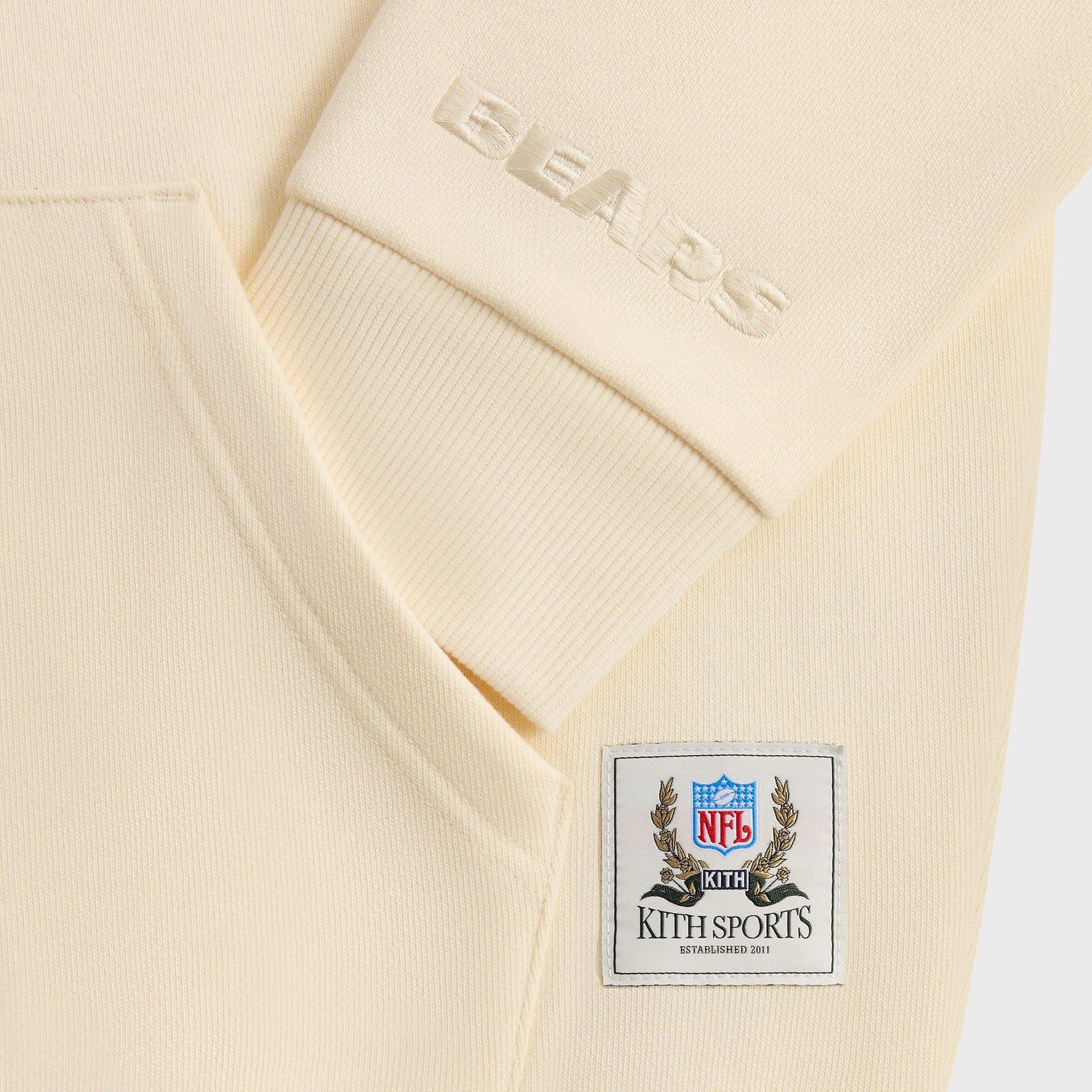 Kith for the NFL Chicago Bears Vintage Hoodie - Sandrift