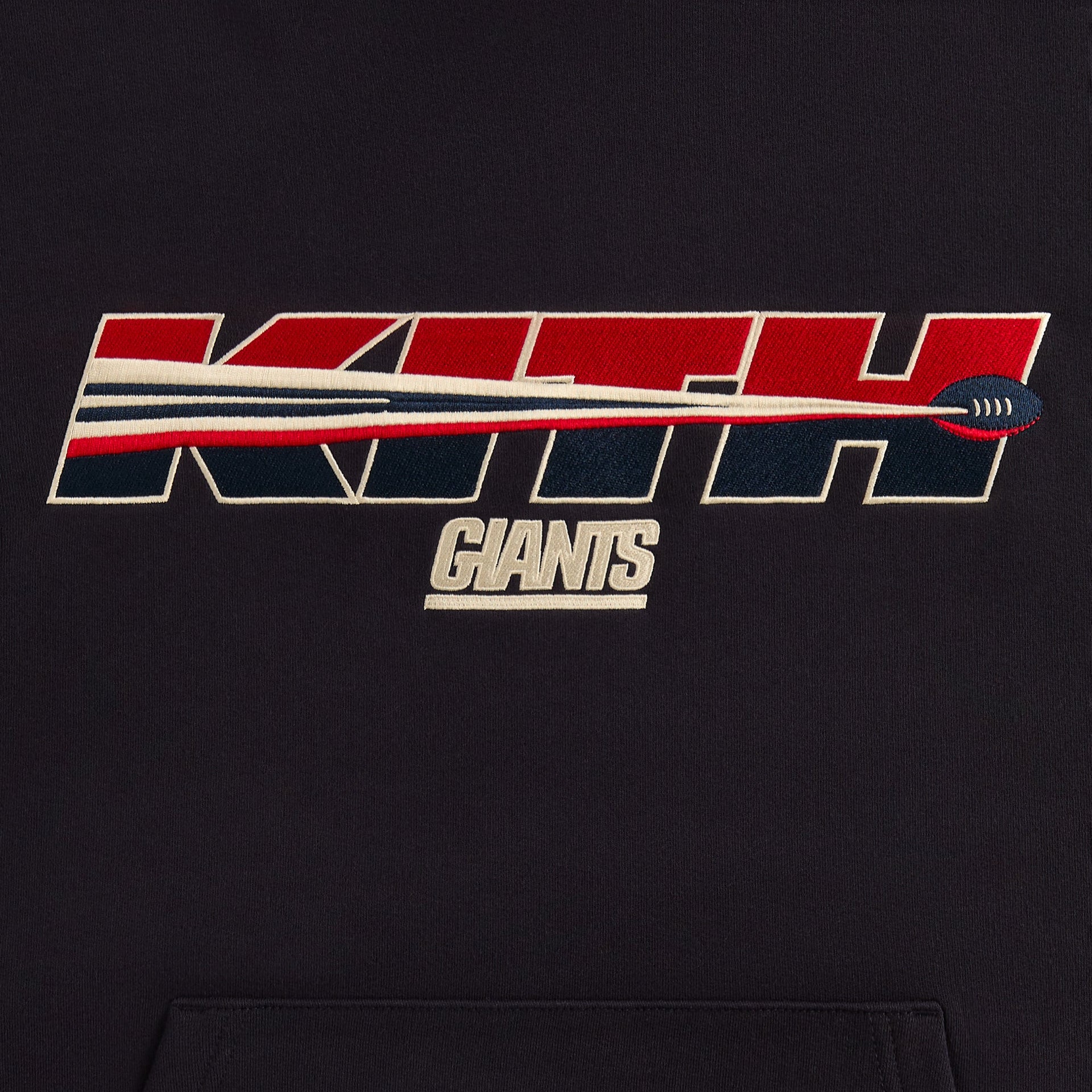 Kith for the NFL New York Giants Vintage Nelson Hoodie - Ink