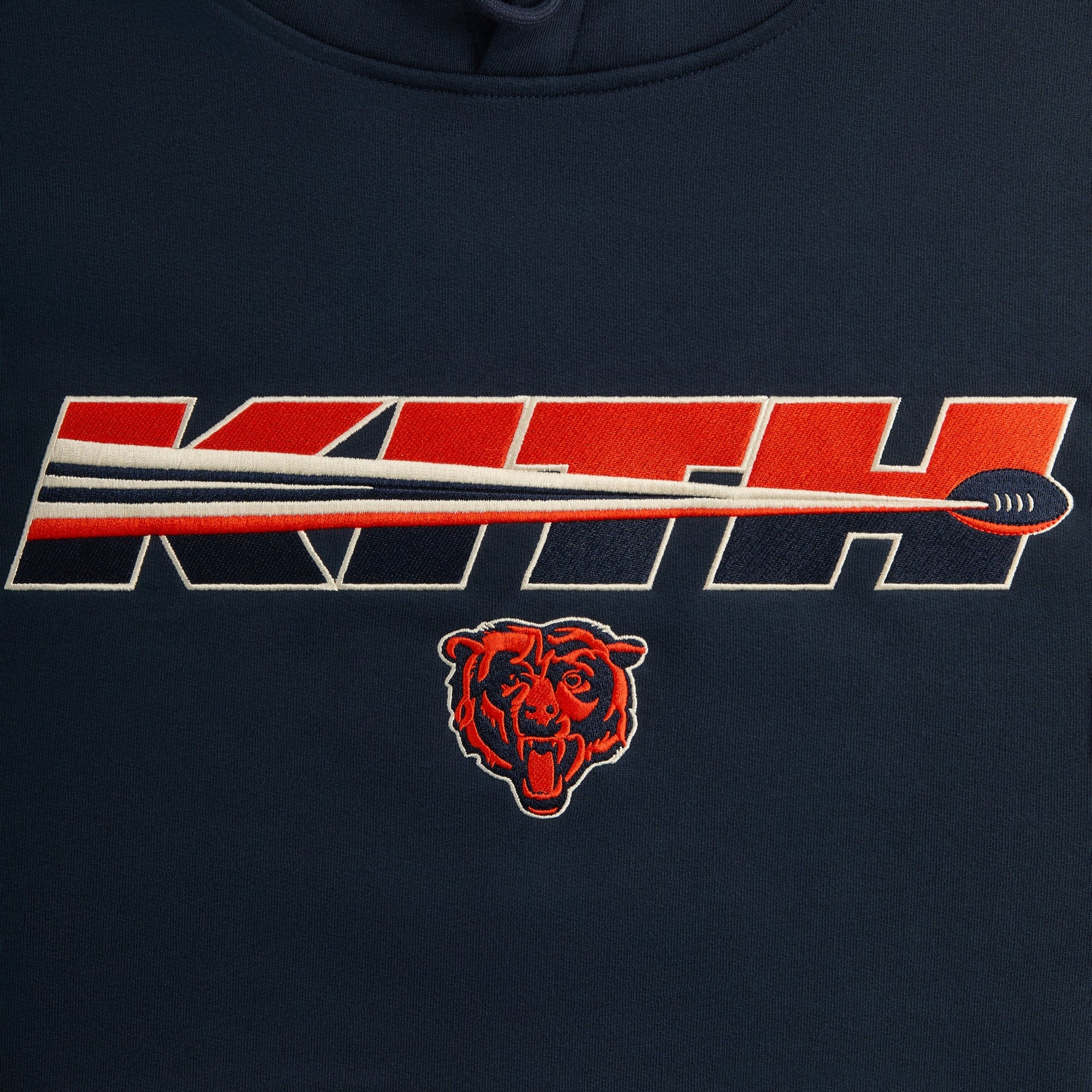 Kith for the NFL Chicago Bears Vintage Nelson Hoodie - Nocturnal