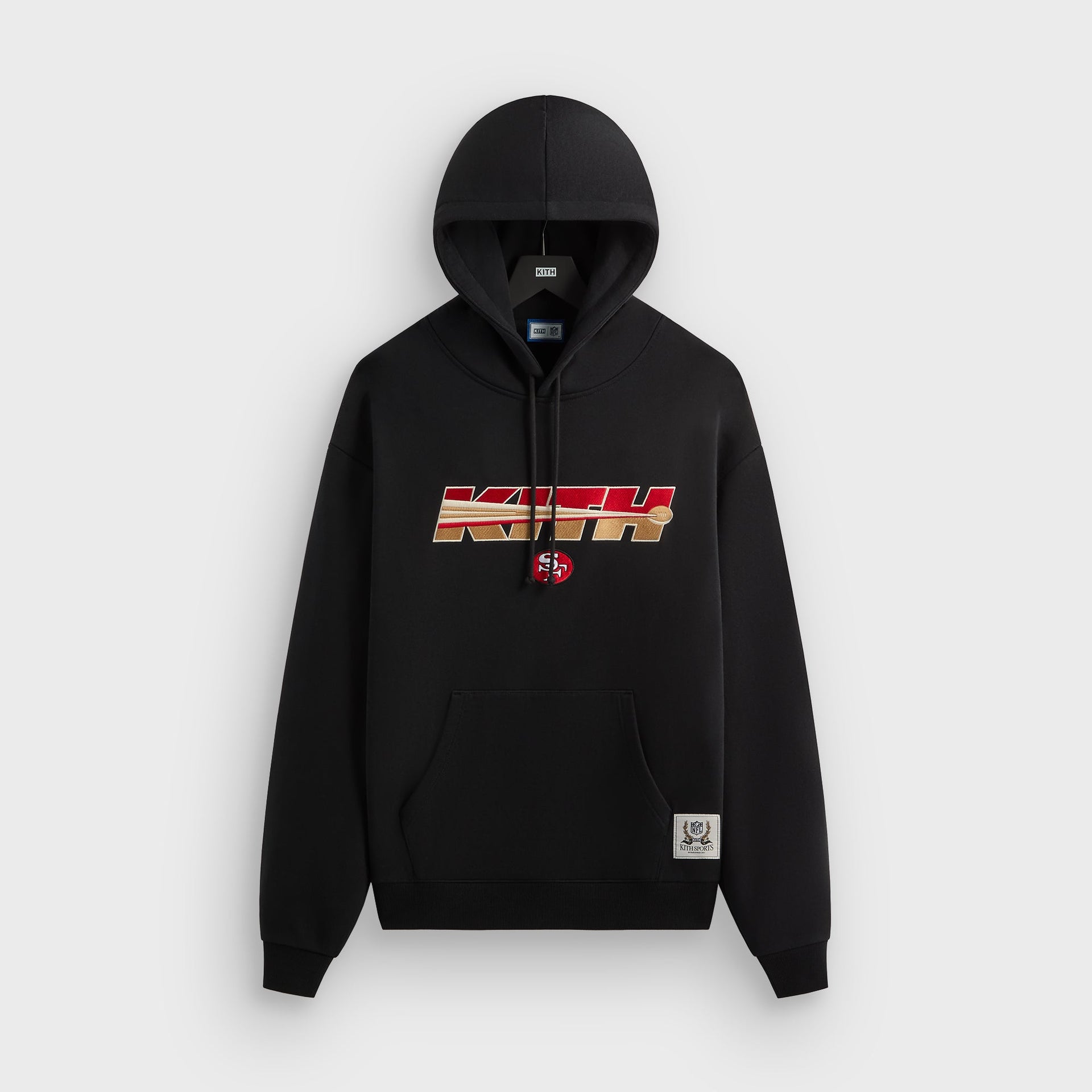 Kith for the NFL San Francisco 49ers Vintage Nelson Hoodie - Black