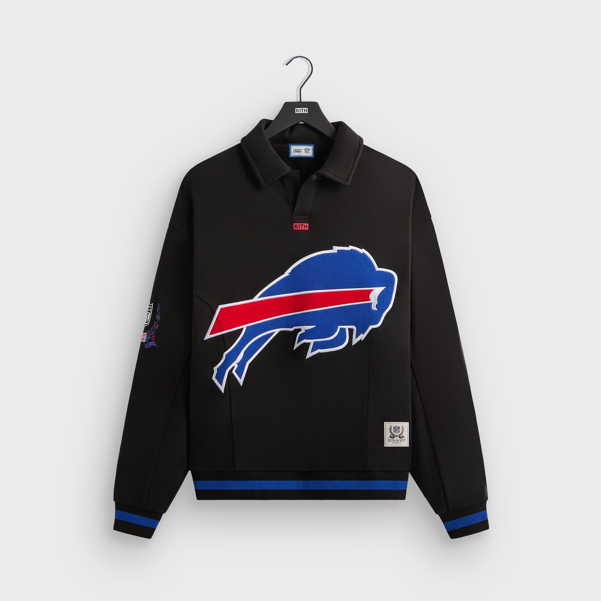 Kith for the NFL Buffalo Bills Vintage Rugby - Black