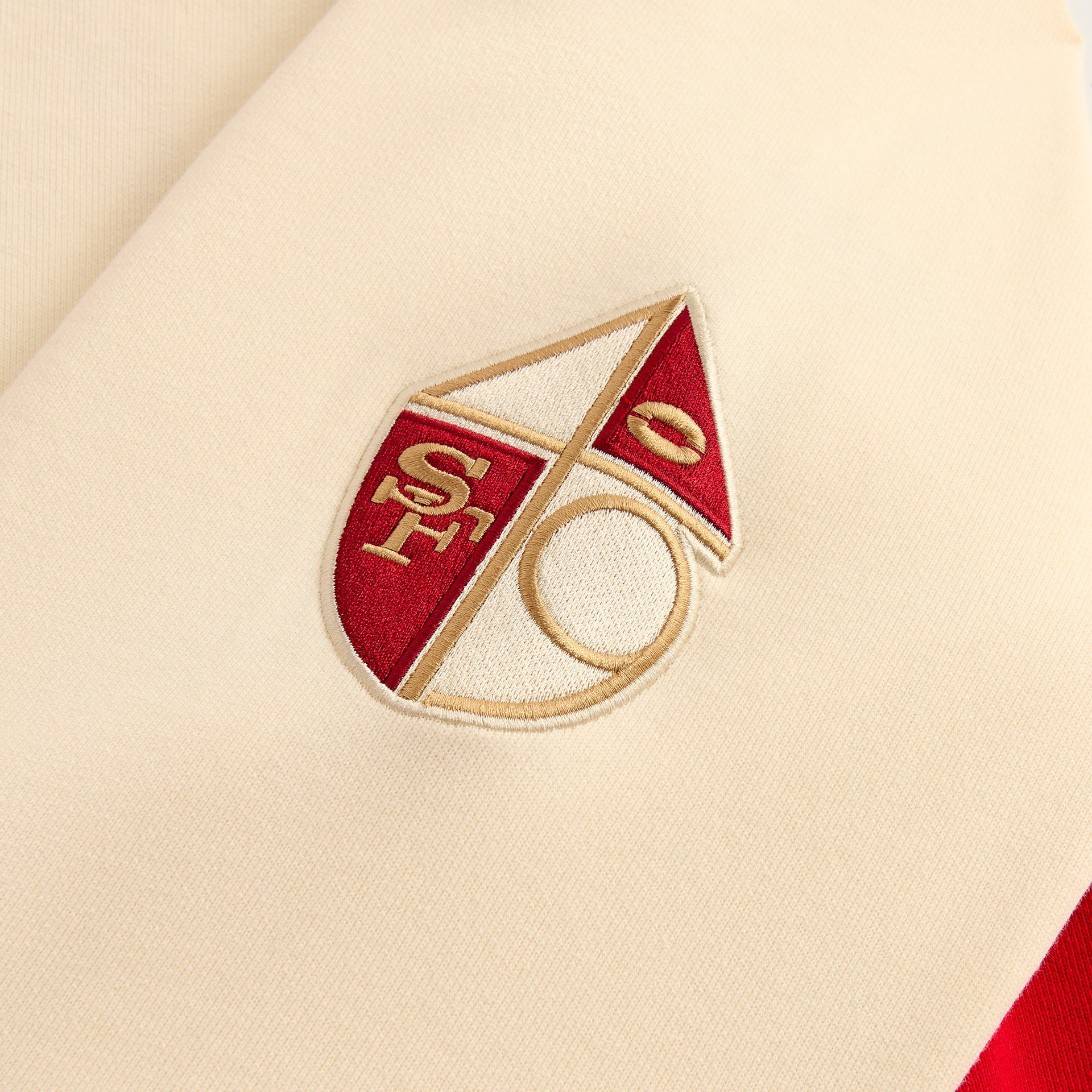 Kith for the NFL San Francisco 49ers Vintage Rugby - Sandrift