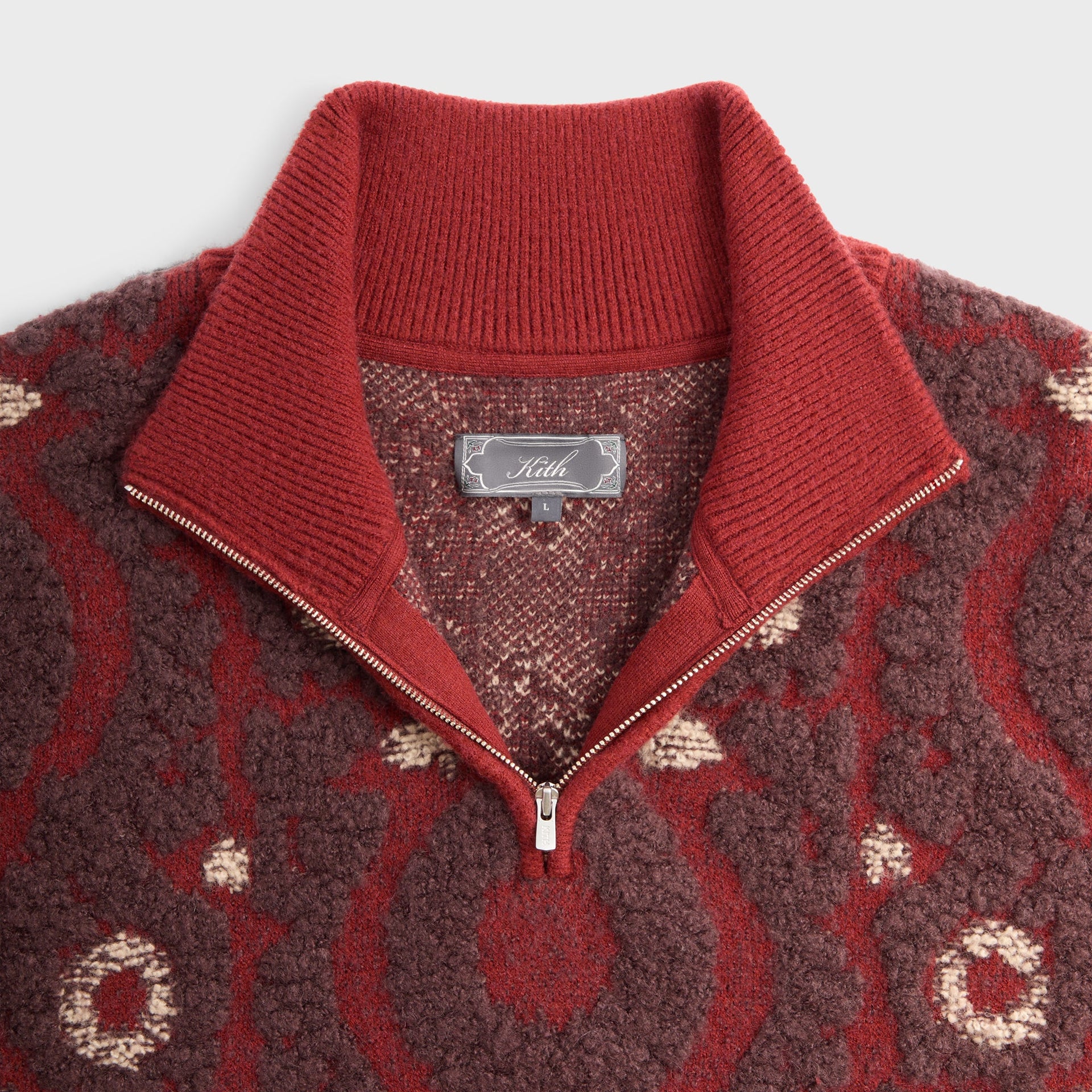 Kith Winter Vine Wyona Quarter Zip - Rhone