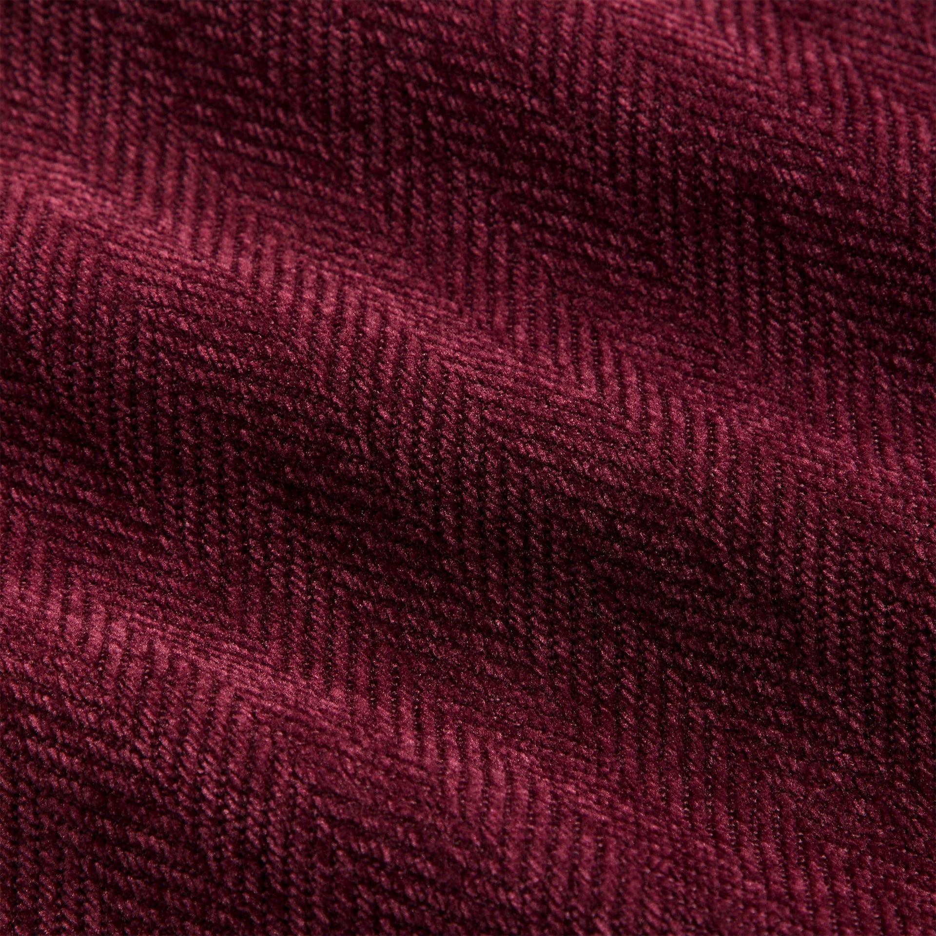 Kith Herringbone Velour Henson Buttondown - Magma