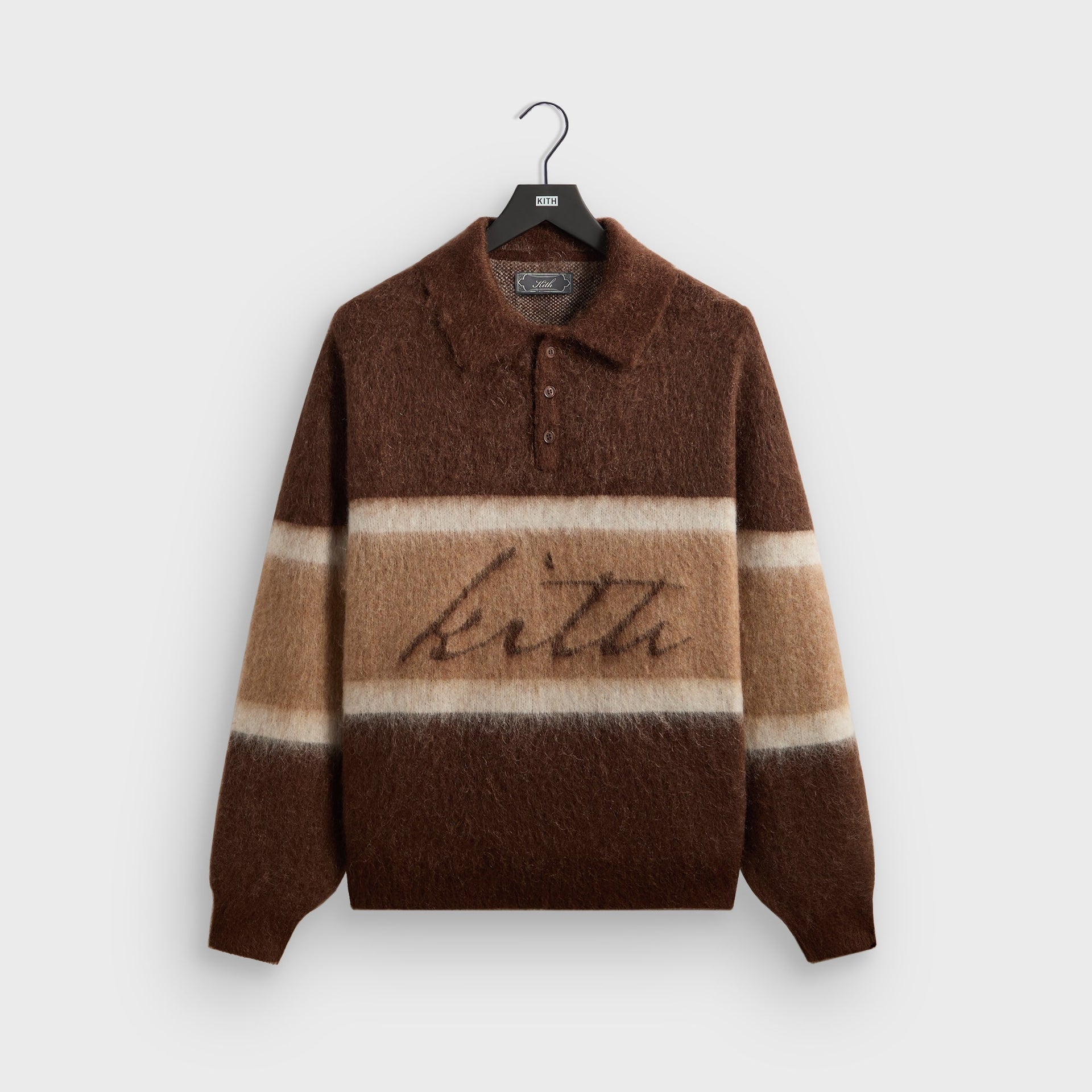 Kith Mohair Harmon Rugby Polo - Element