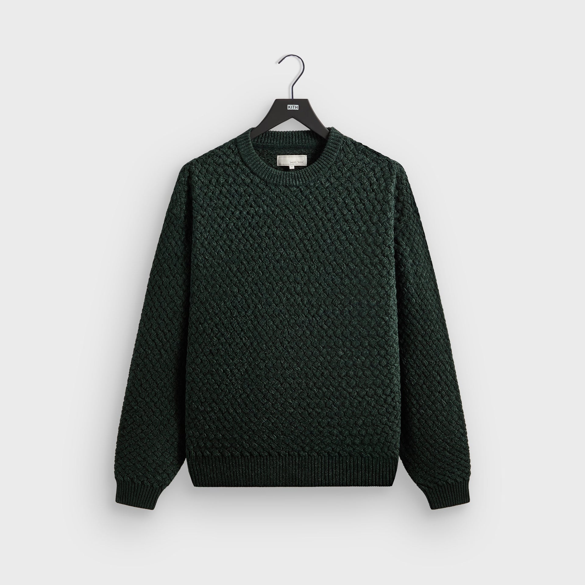 &Kin Basketweave Chenille Lewis Crewneck - Stadium