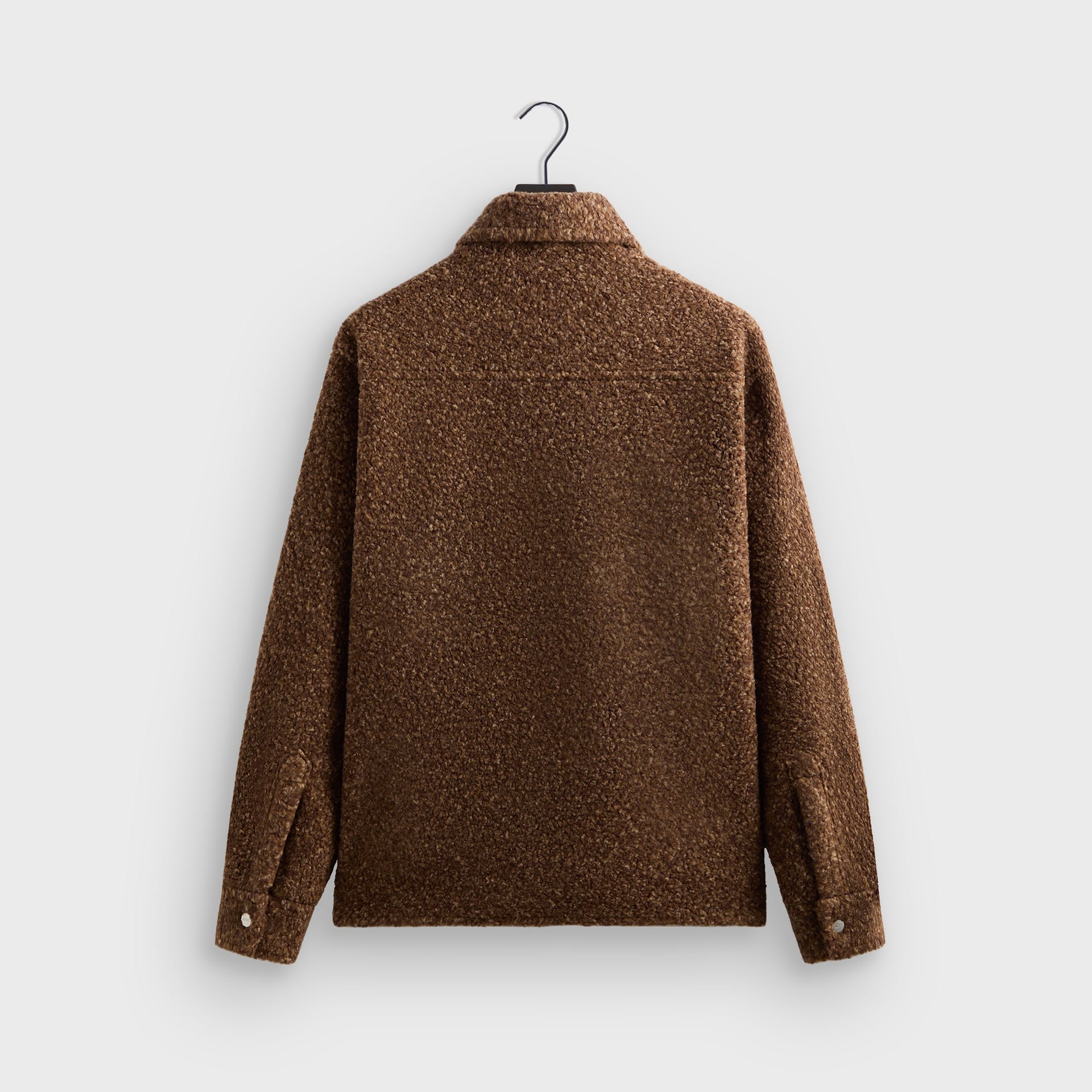 Kith Boucle Puffed Ace Shirt Jacket - Terra