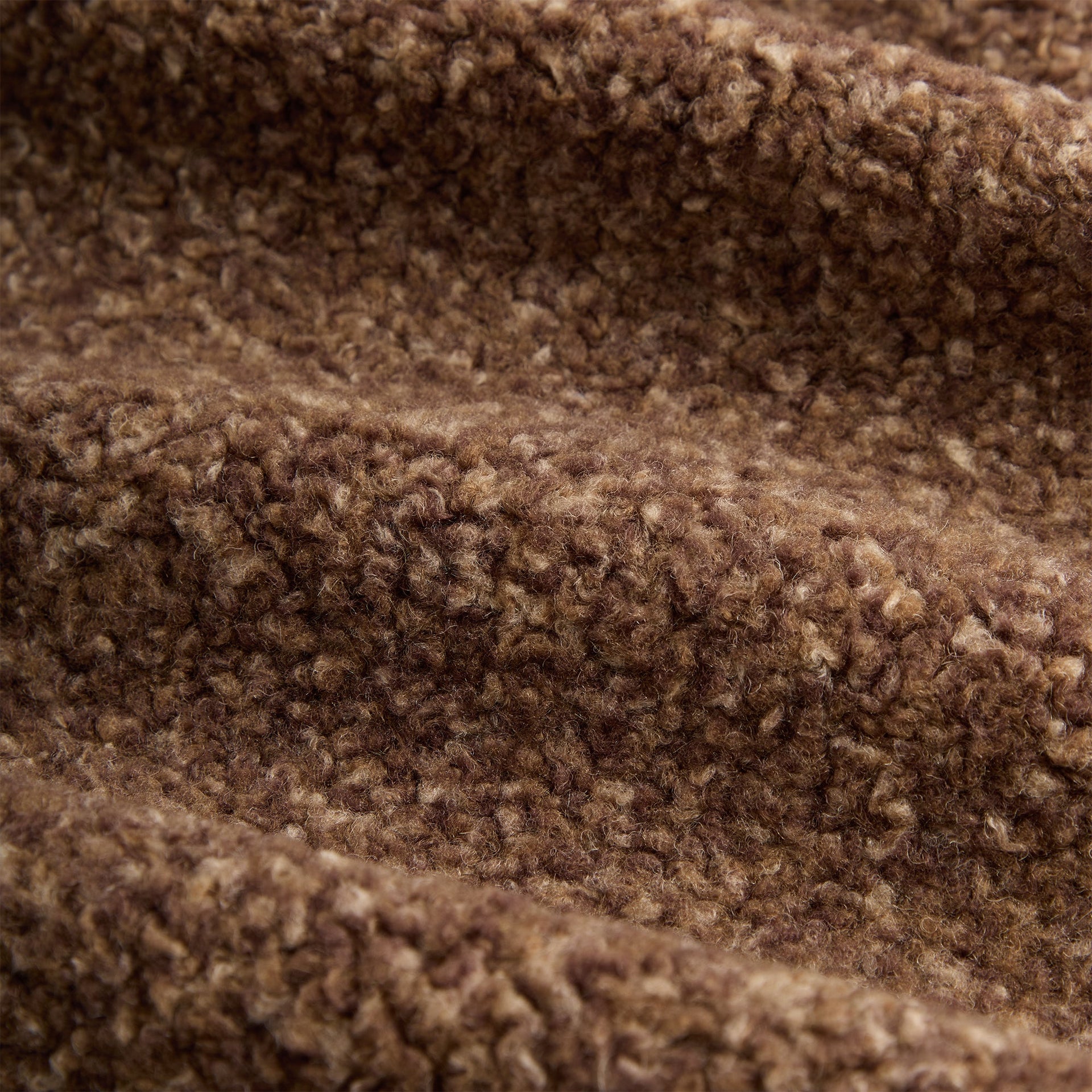 Kith Boucle Puffed Ace Shirt Jacket - Terra