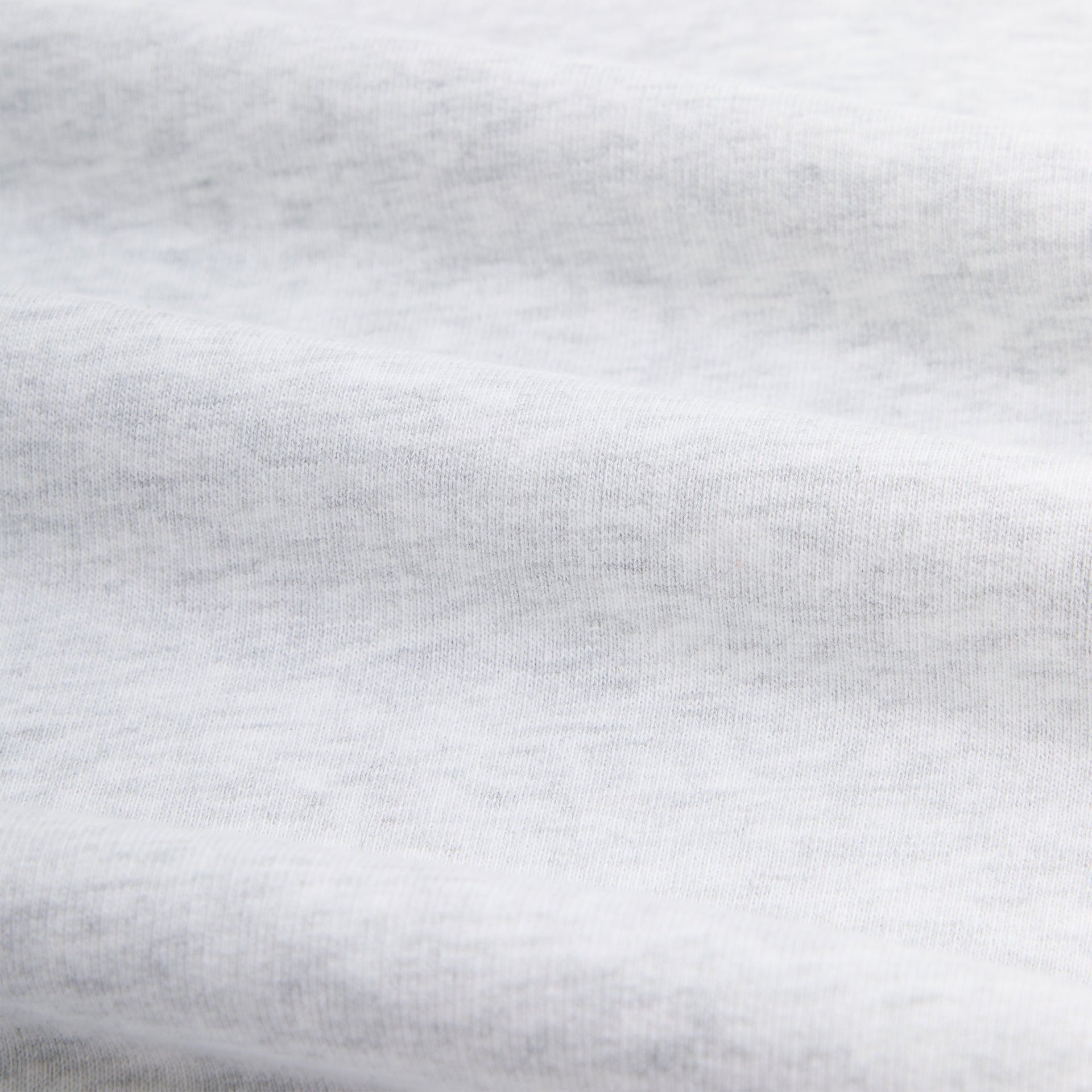 Kith Quarter Zip Popover Sweatshirt - Light Heather Grey