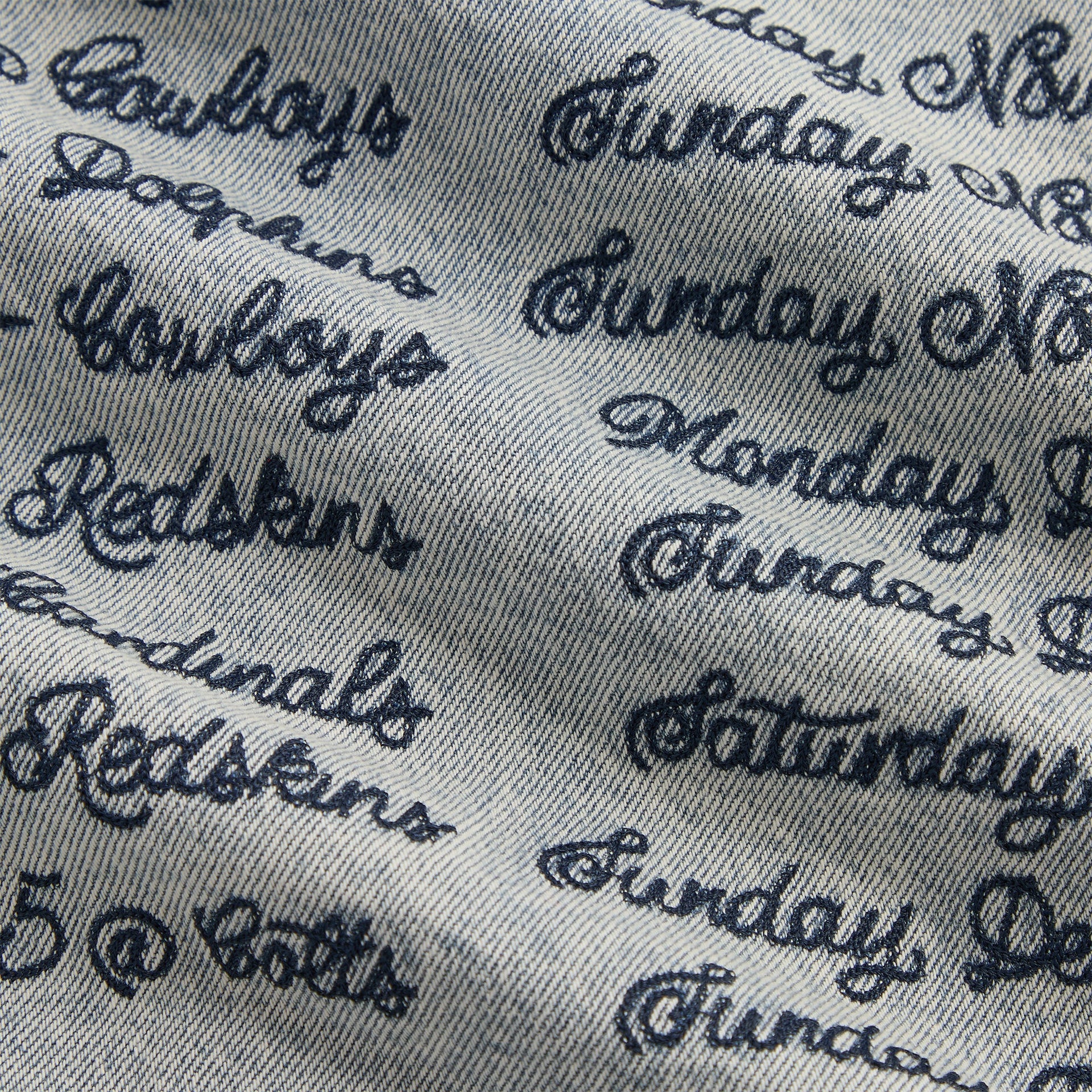 Kith for the NFL New York Giants Denim Henson Shirt - Cameron Wash