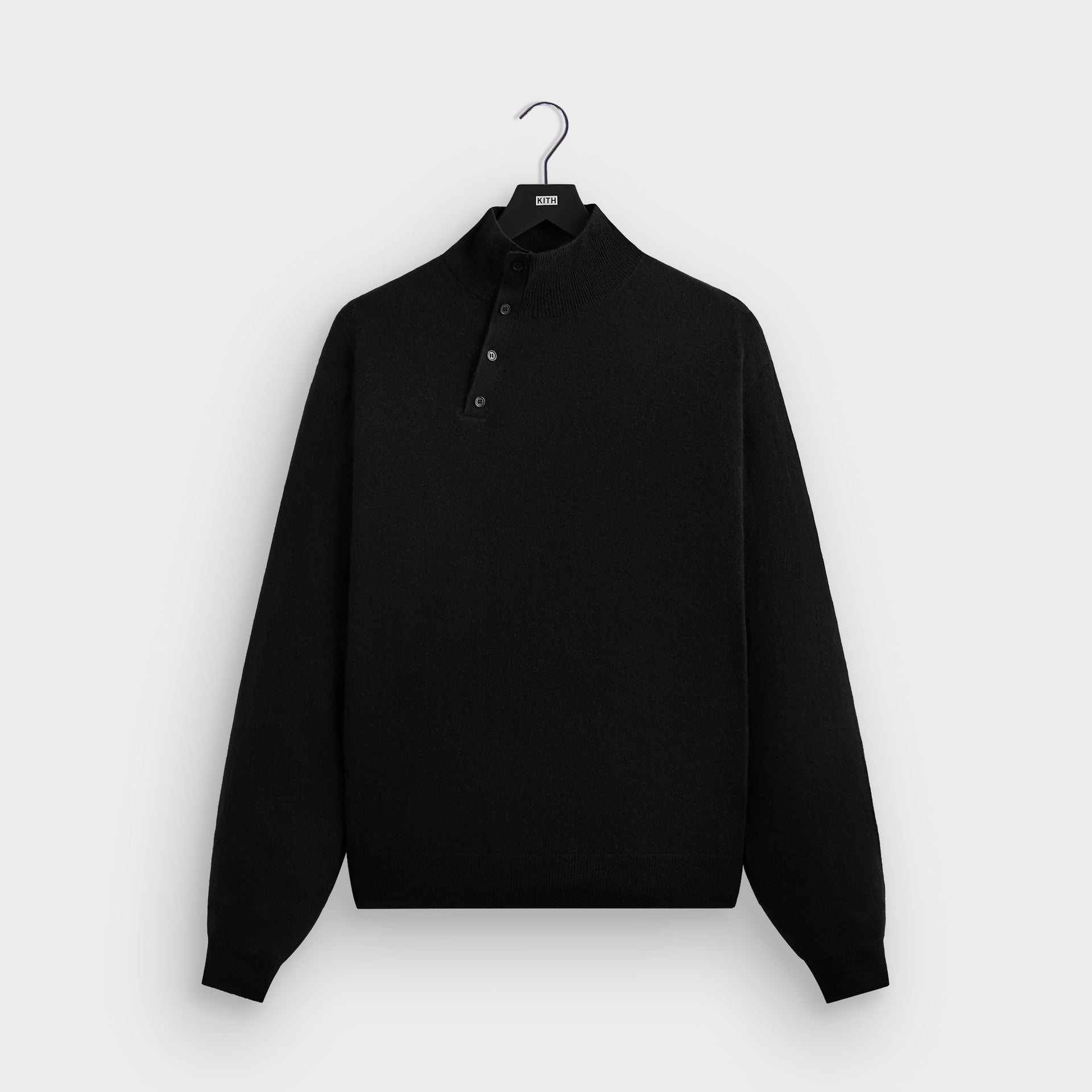 &Kin Cashmere Cyrus Turtleneck - Black
