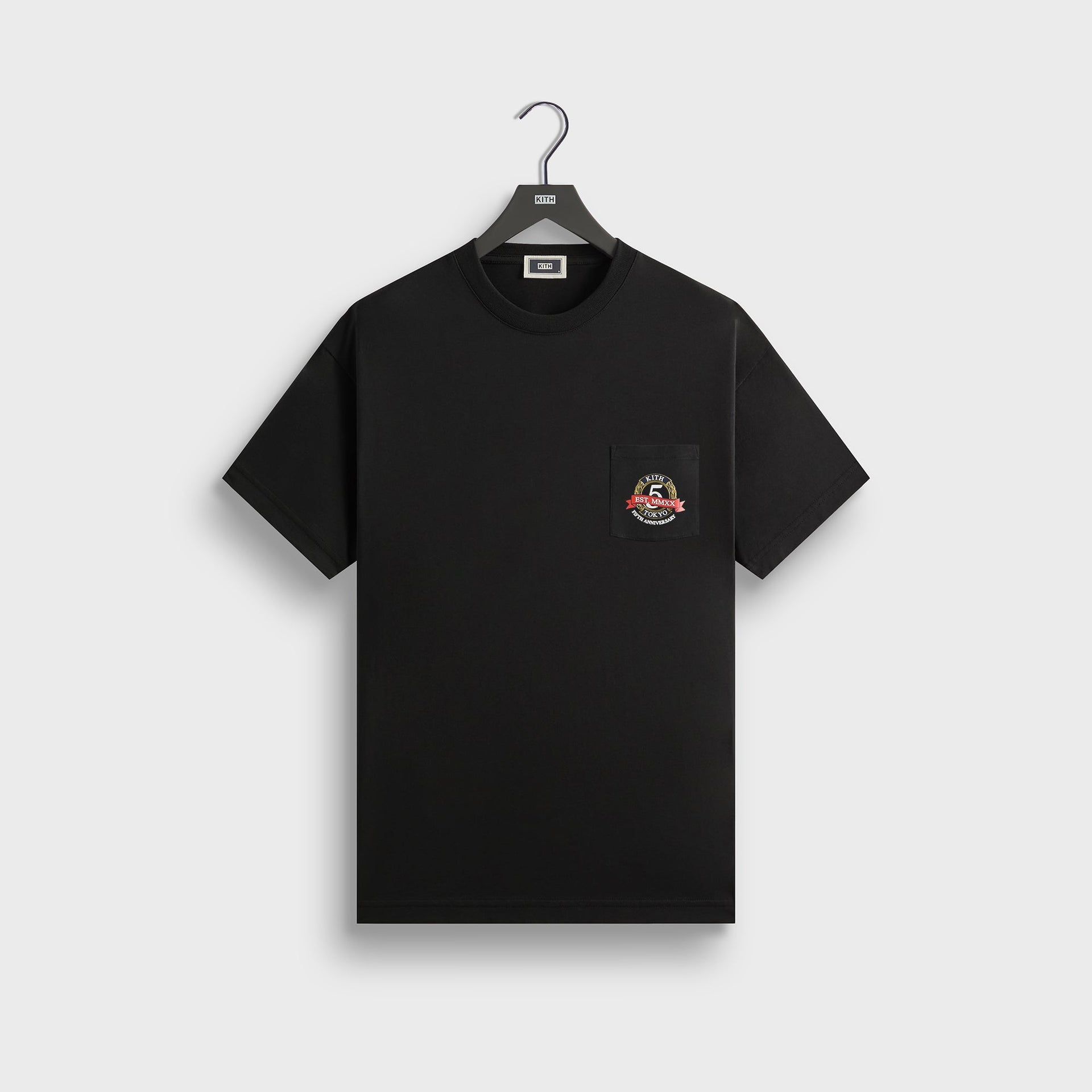 Kith Tokyo 5 Year Anniversary Pocket Tee - Black