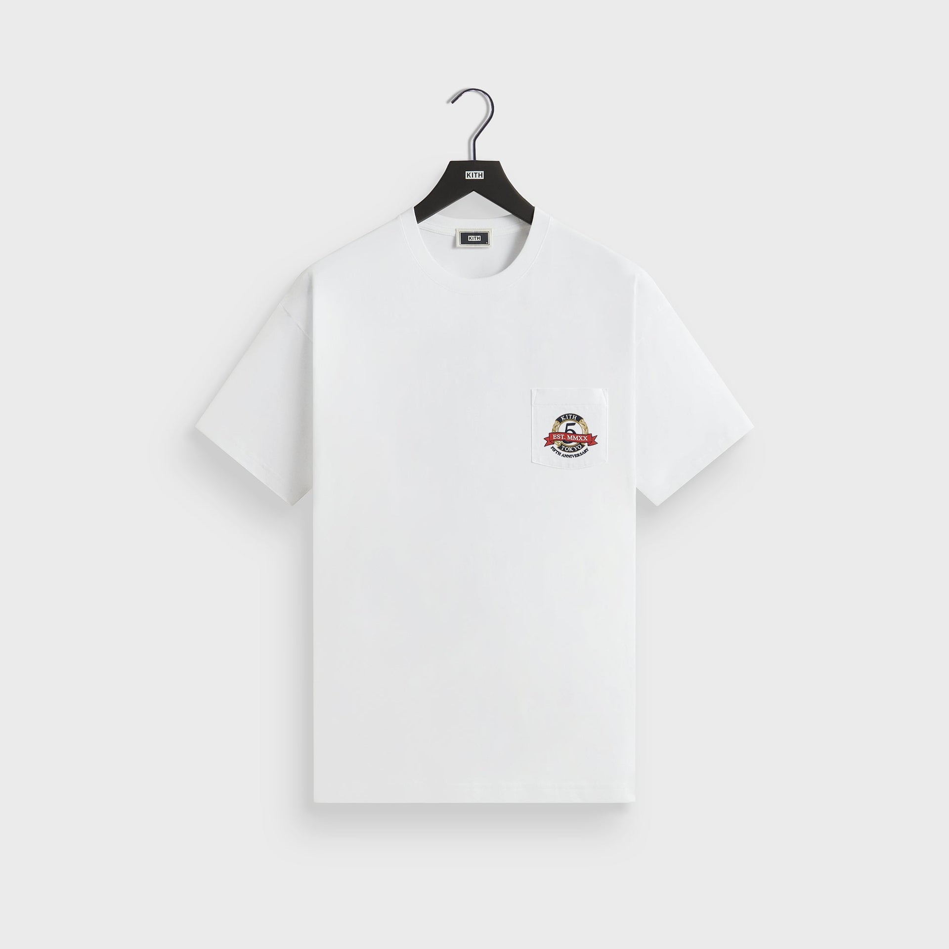 Kith Tokyo 5 Year Anniversary Pocket Tee - White