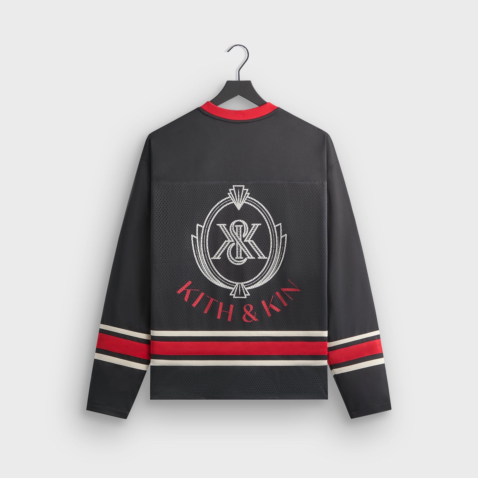 Kith Chicago Long Sleeve Malik Jersey - Black