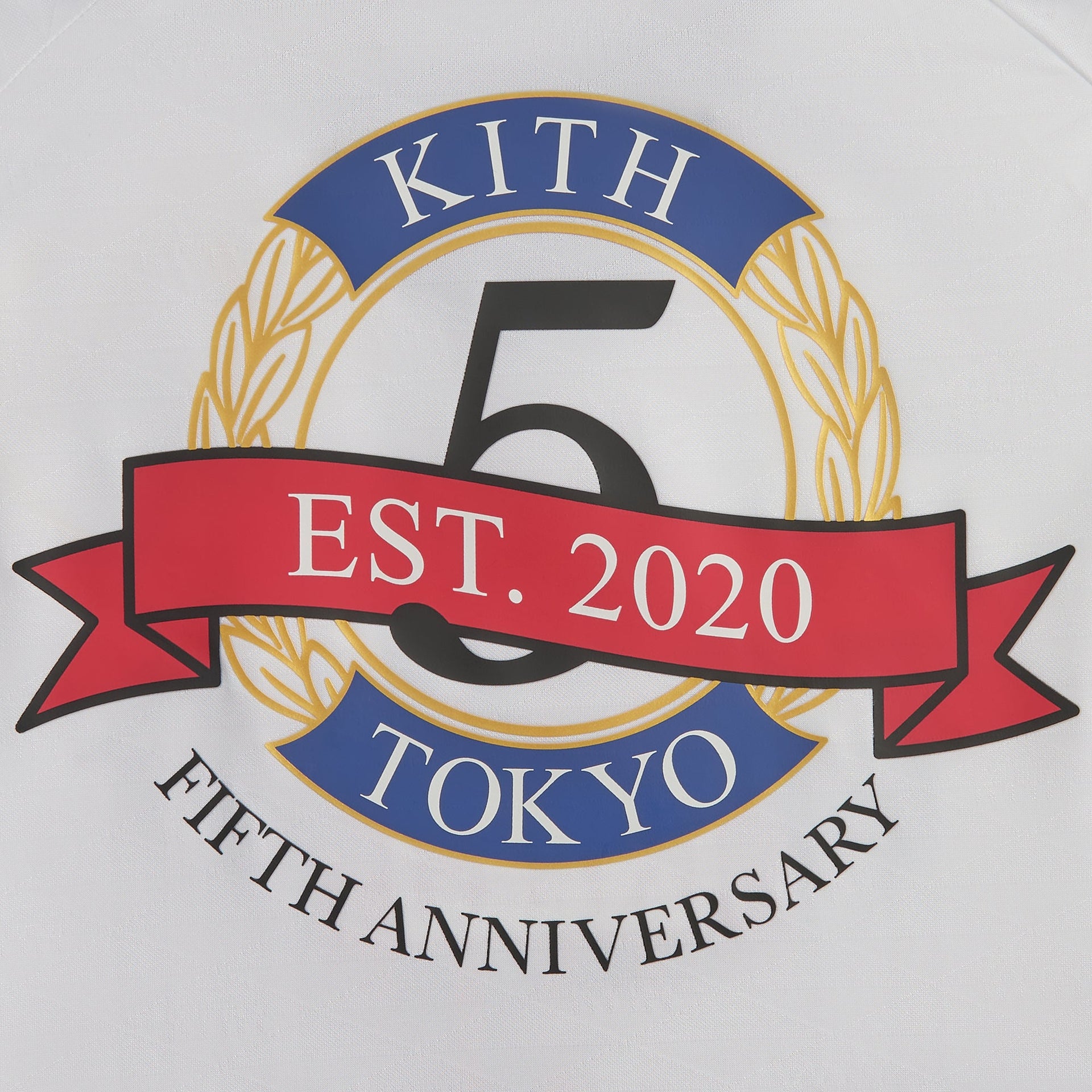 Kith Tokyo 5 Year Anniversary Jason II Soccer Top - White