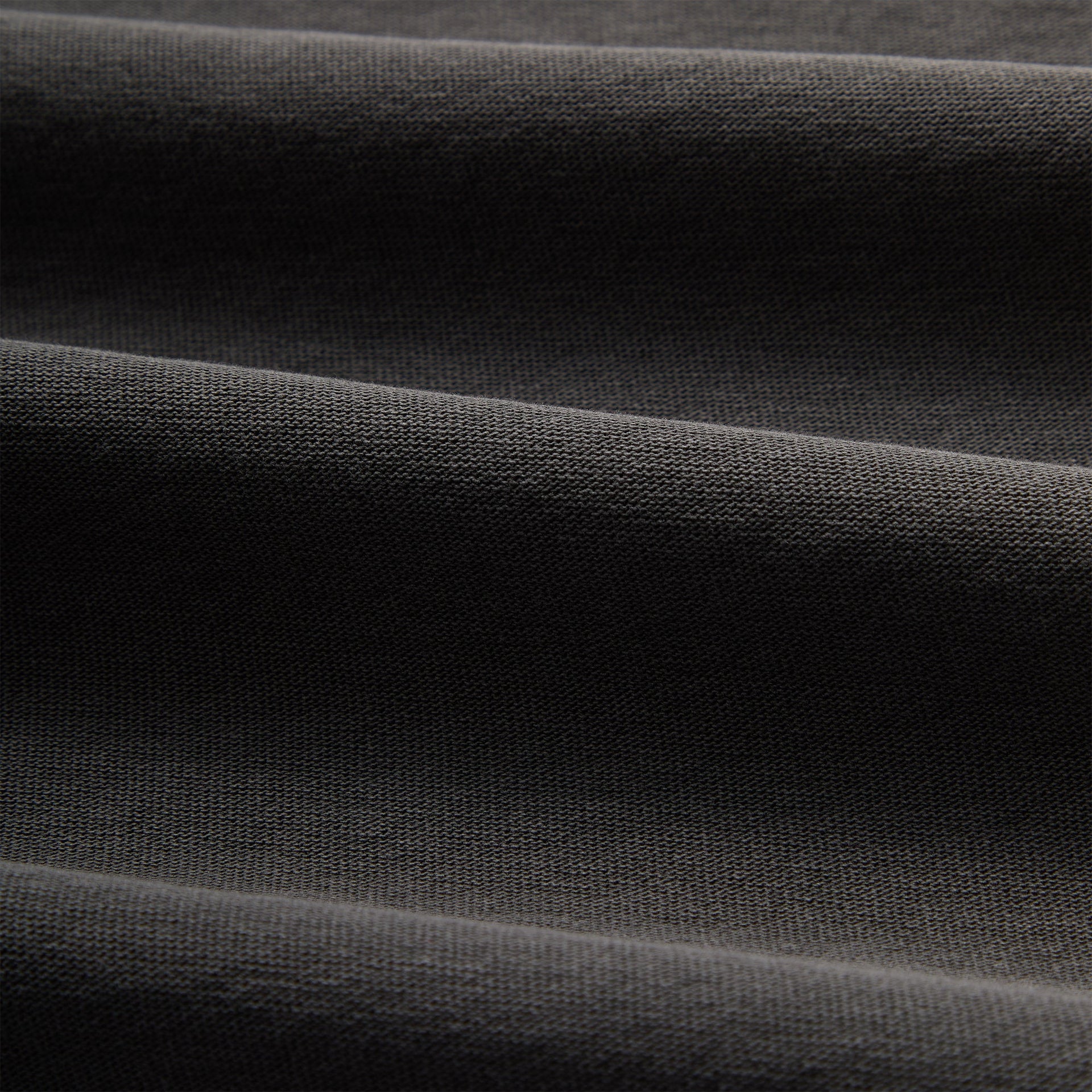 Kith Long Sleeve Quinn Tee - Carbon