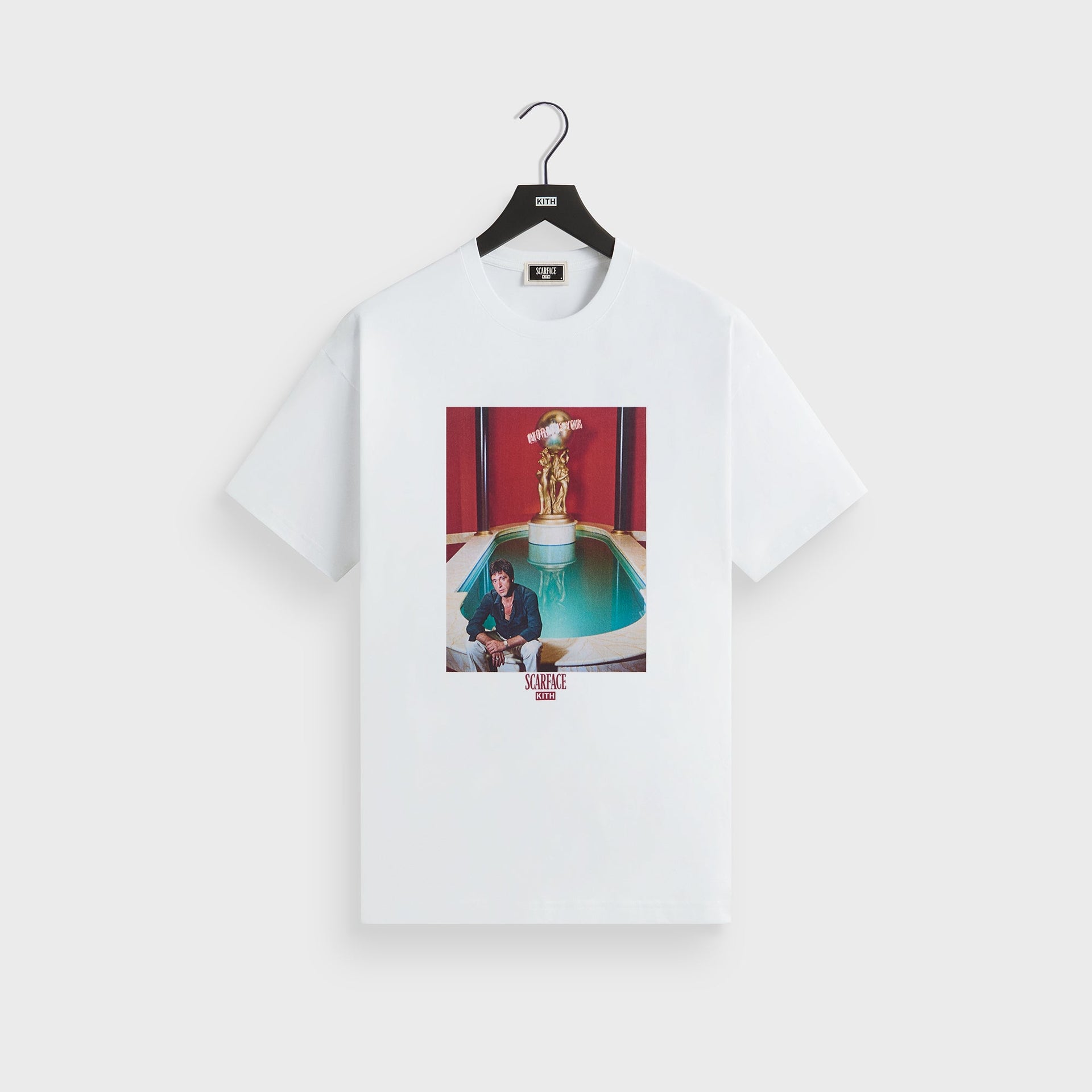 Kith for Scarface Tony Fountain Tee - White