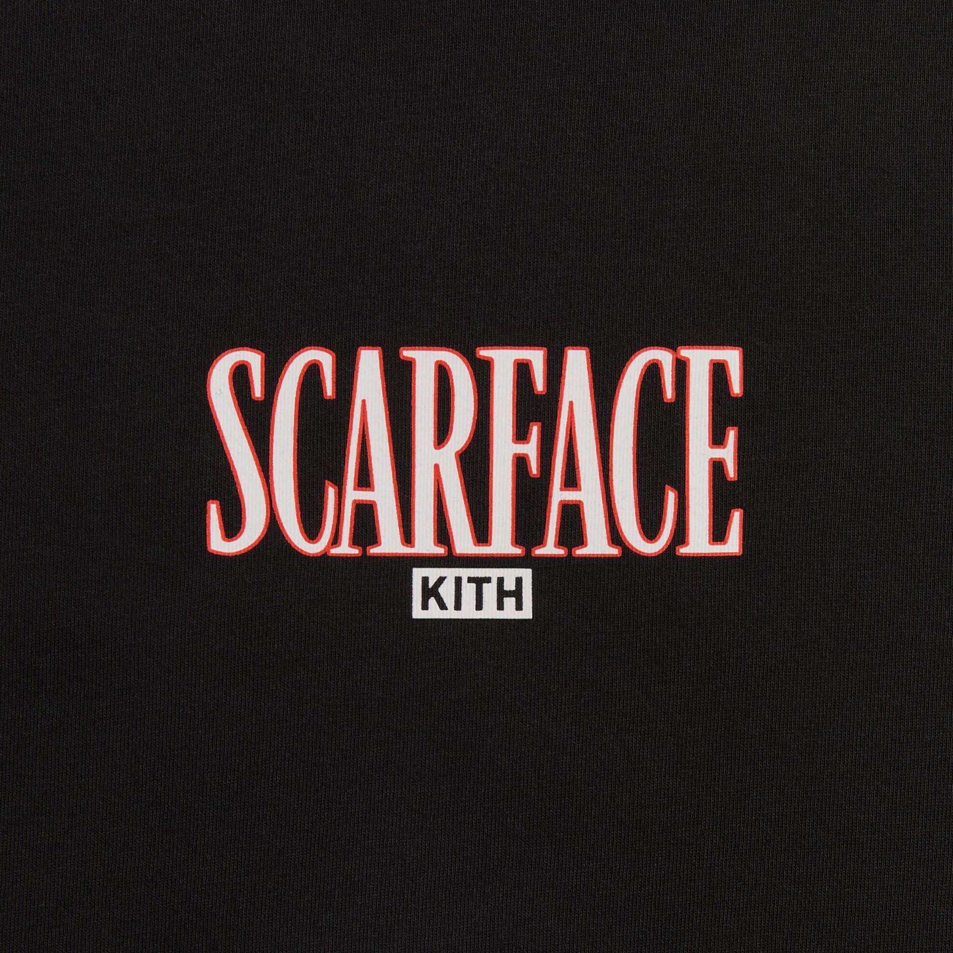 Kith for Scarface Tony Montana Long Sleeve Tee - Black