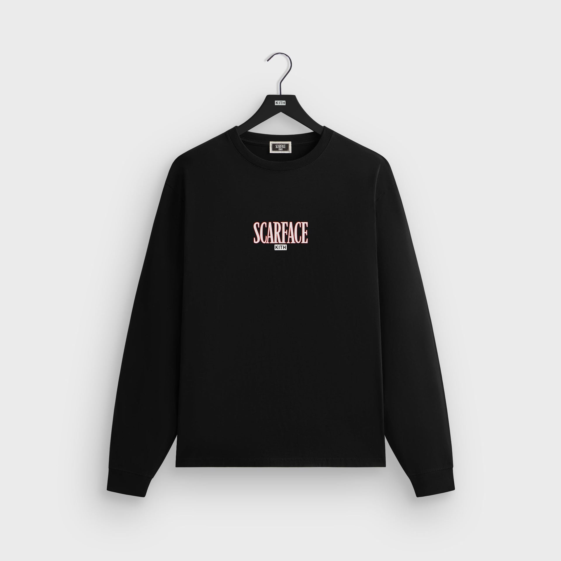 Kith for Scarface Tony Montana Long Sleeve Tee - Black