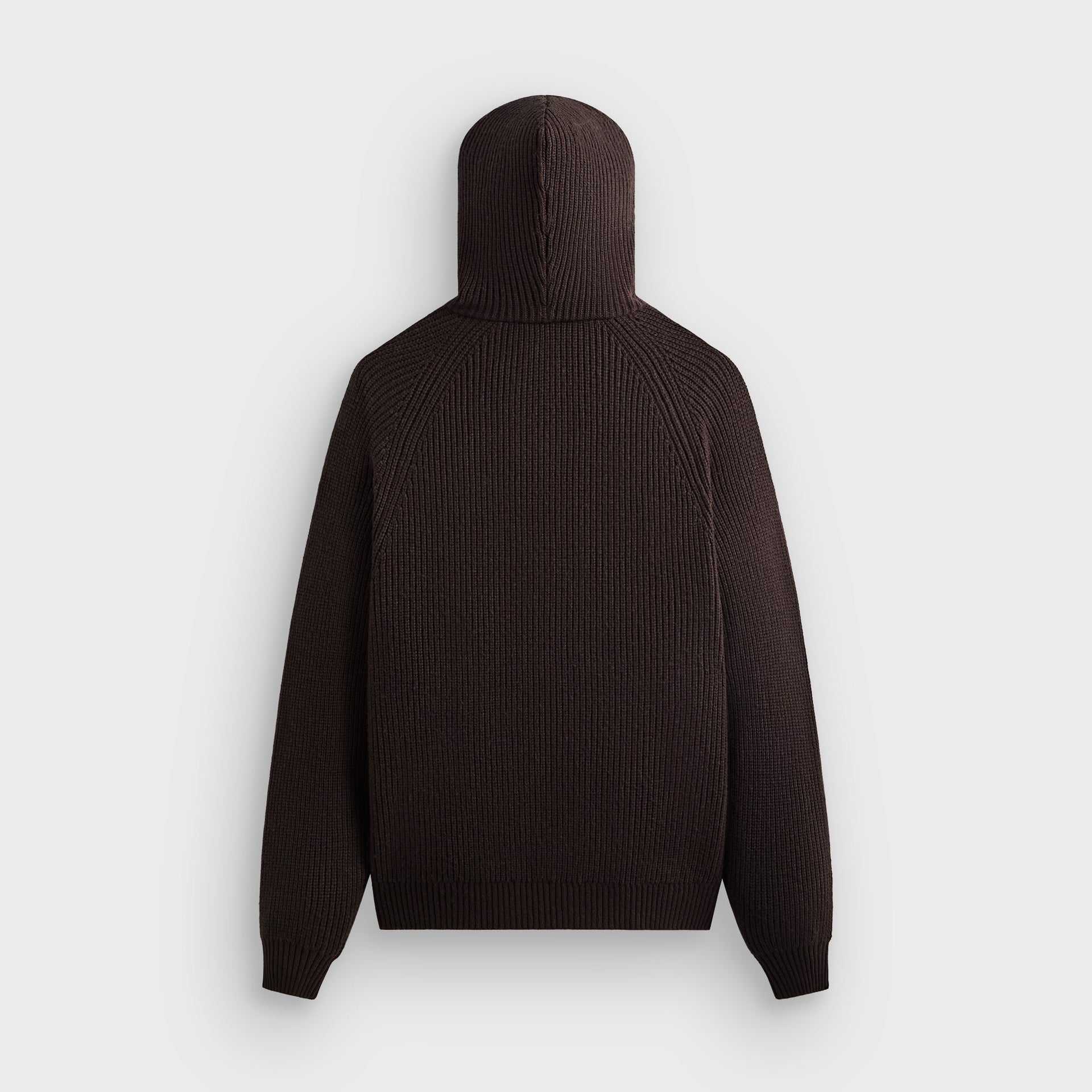 Kith Merino Knit Quarter Zip Hoodie - Kindling